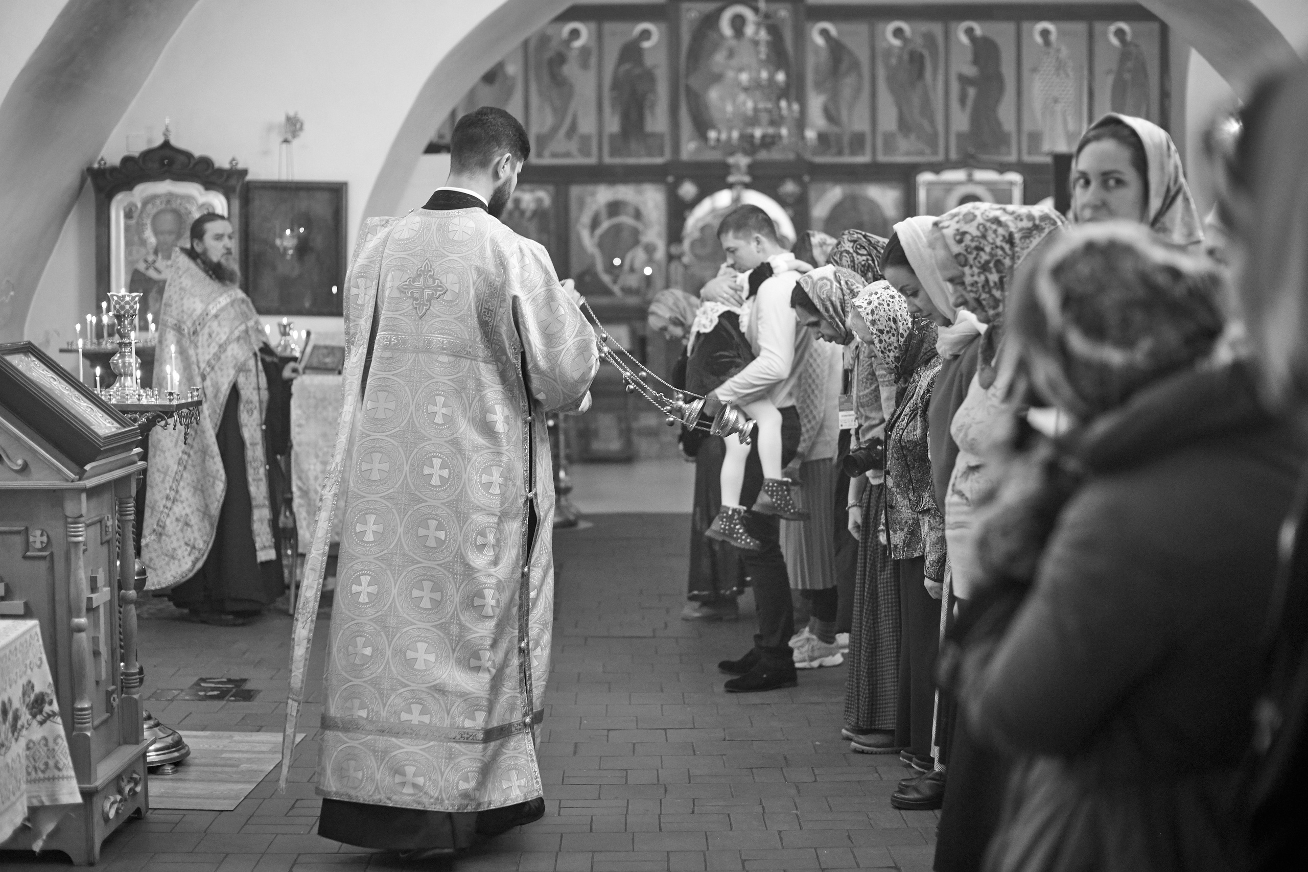 Богослужение. Приходской фотограф и педагог Екатерина Ивлянова