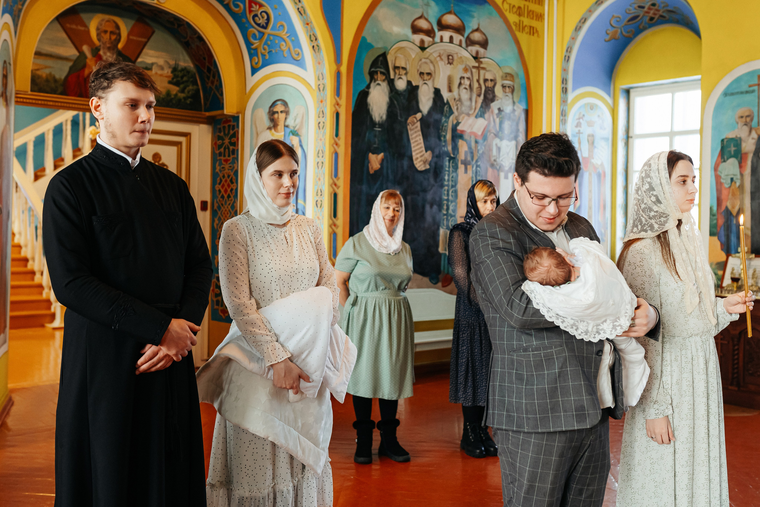 Фотосъемка крещения. Фотограф Ким Наталья в Красноярске