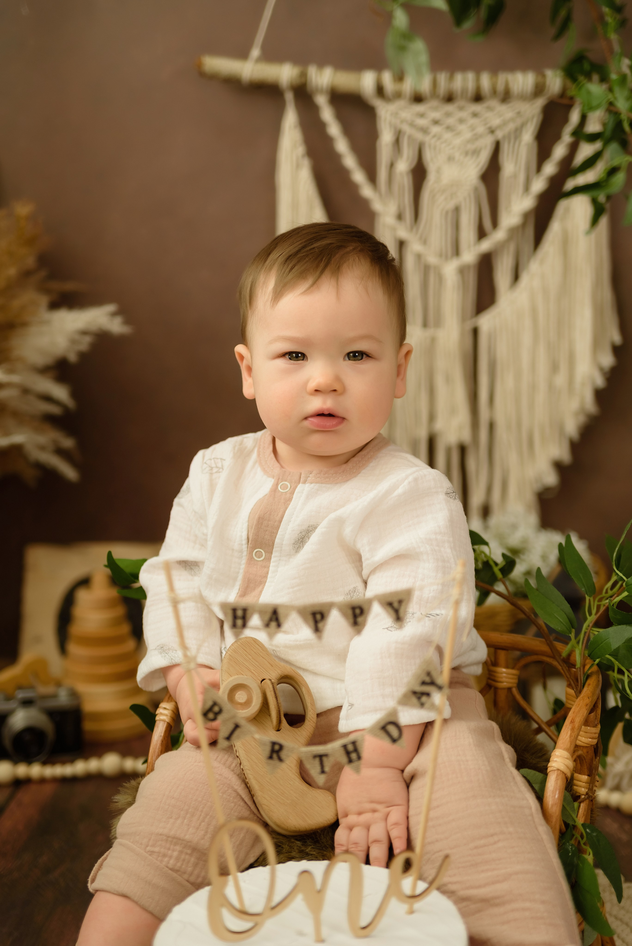 Детская фотосессия «Бохо» Савелию 1 годик. Детский Фотограф |Фотограф на годик в Брянске Ирина Романова