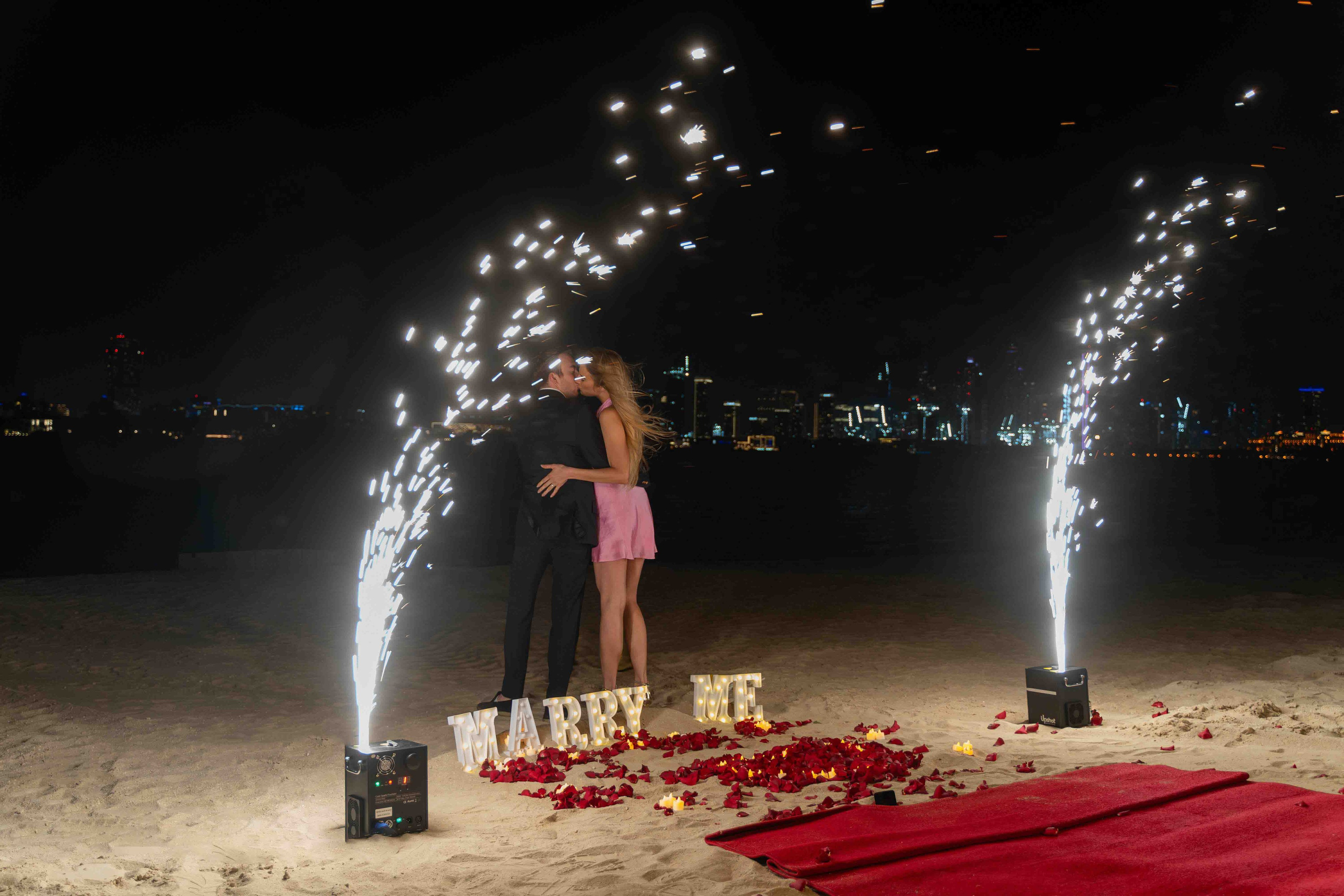 Шикарное предложение руки и сердца. Фотограф и видеограф в Москве и Абу Даби Мария Кулагина