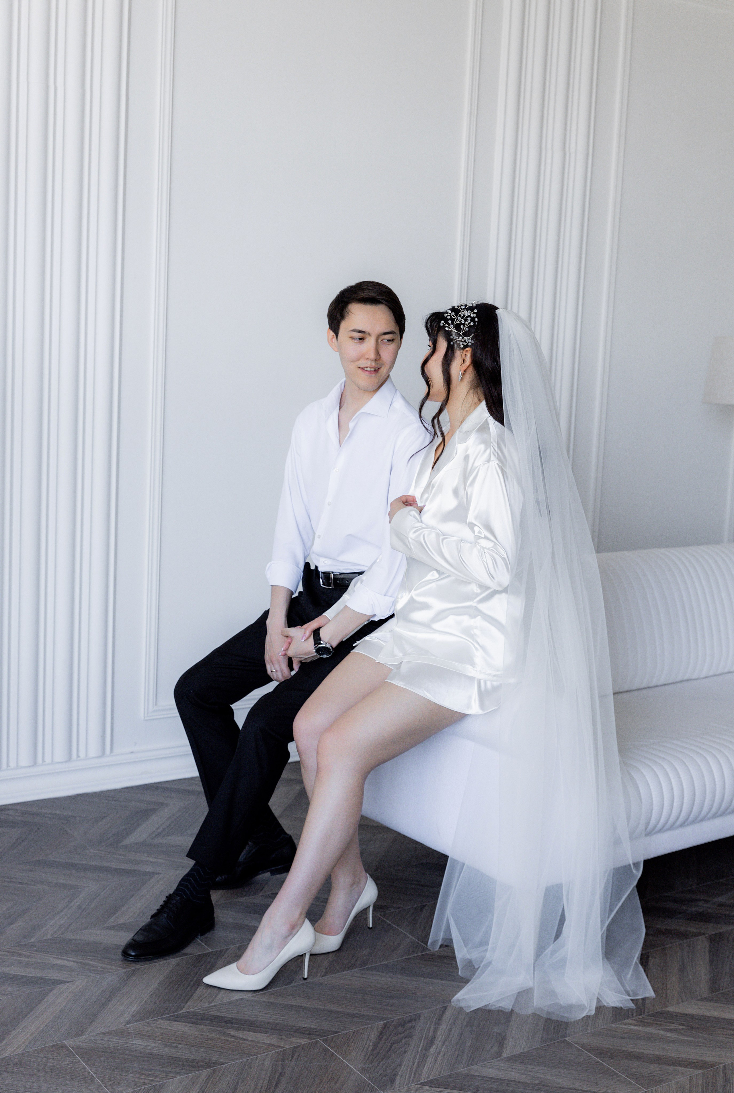 Мадияр и Аделия (утренние сборы) ч.1