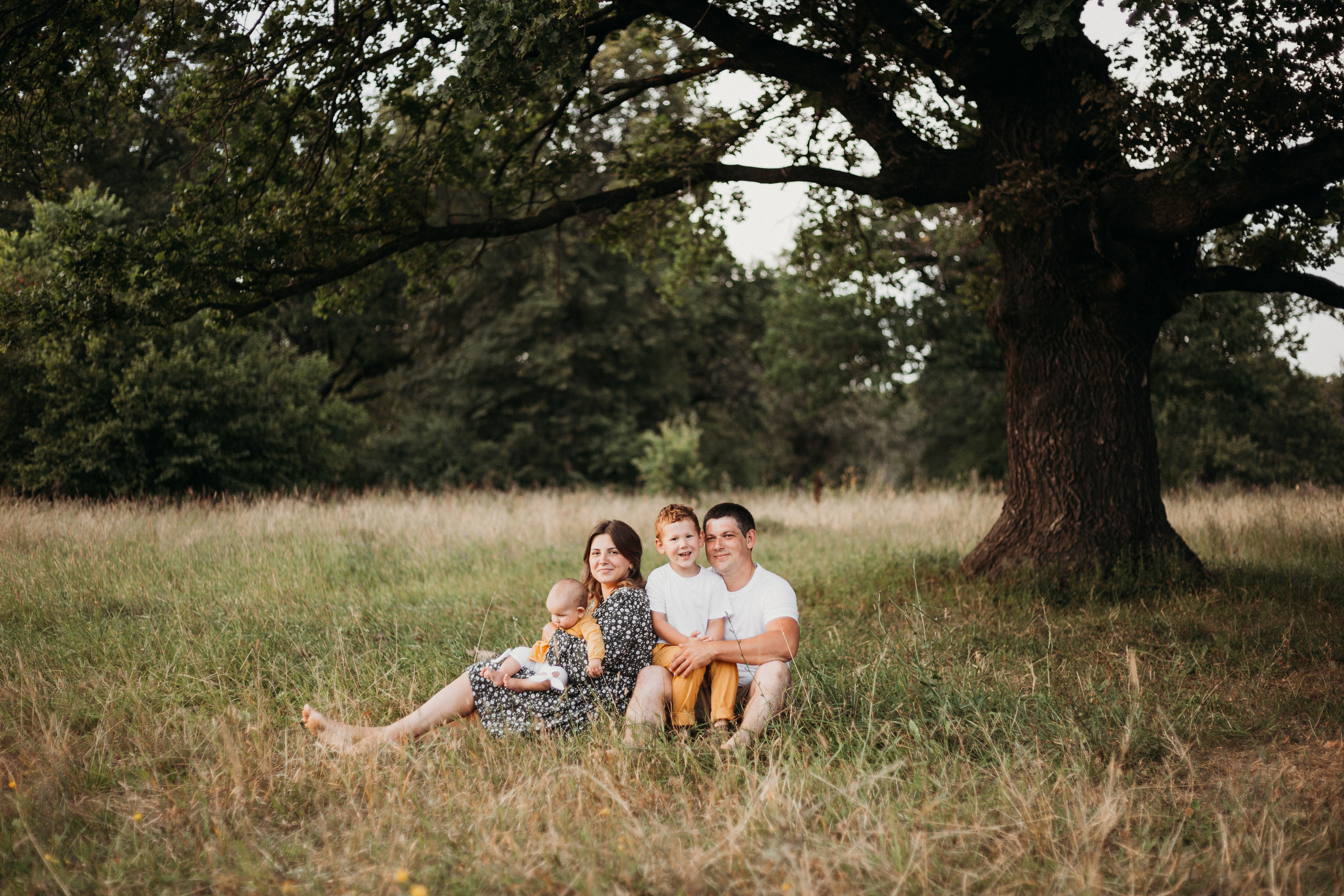 Катя с семьей в Дубках. Семейный и детский фотограф в Рязани Екатерина Воронцова