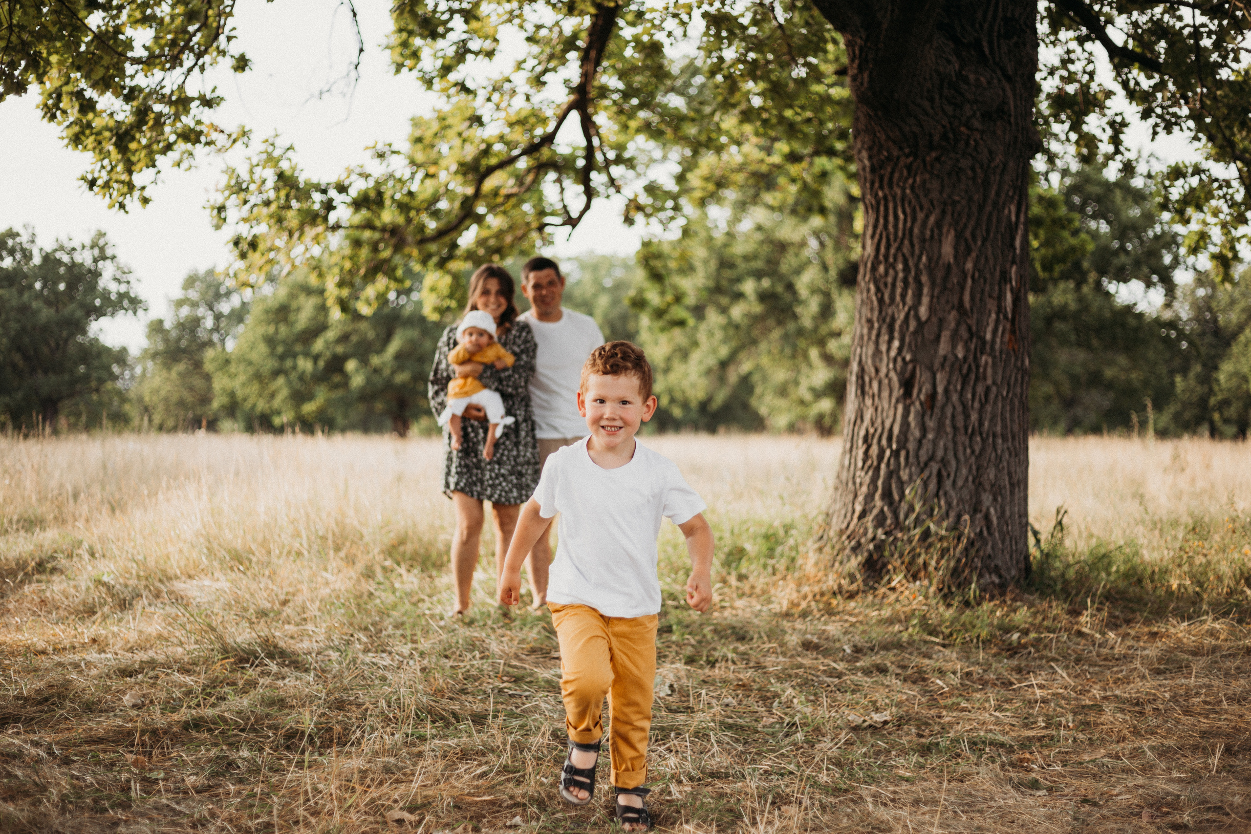 Катя с семьей в Дубках. Семейный и детский фотограф в Рязани Екатерина Воронцова