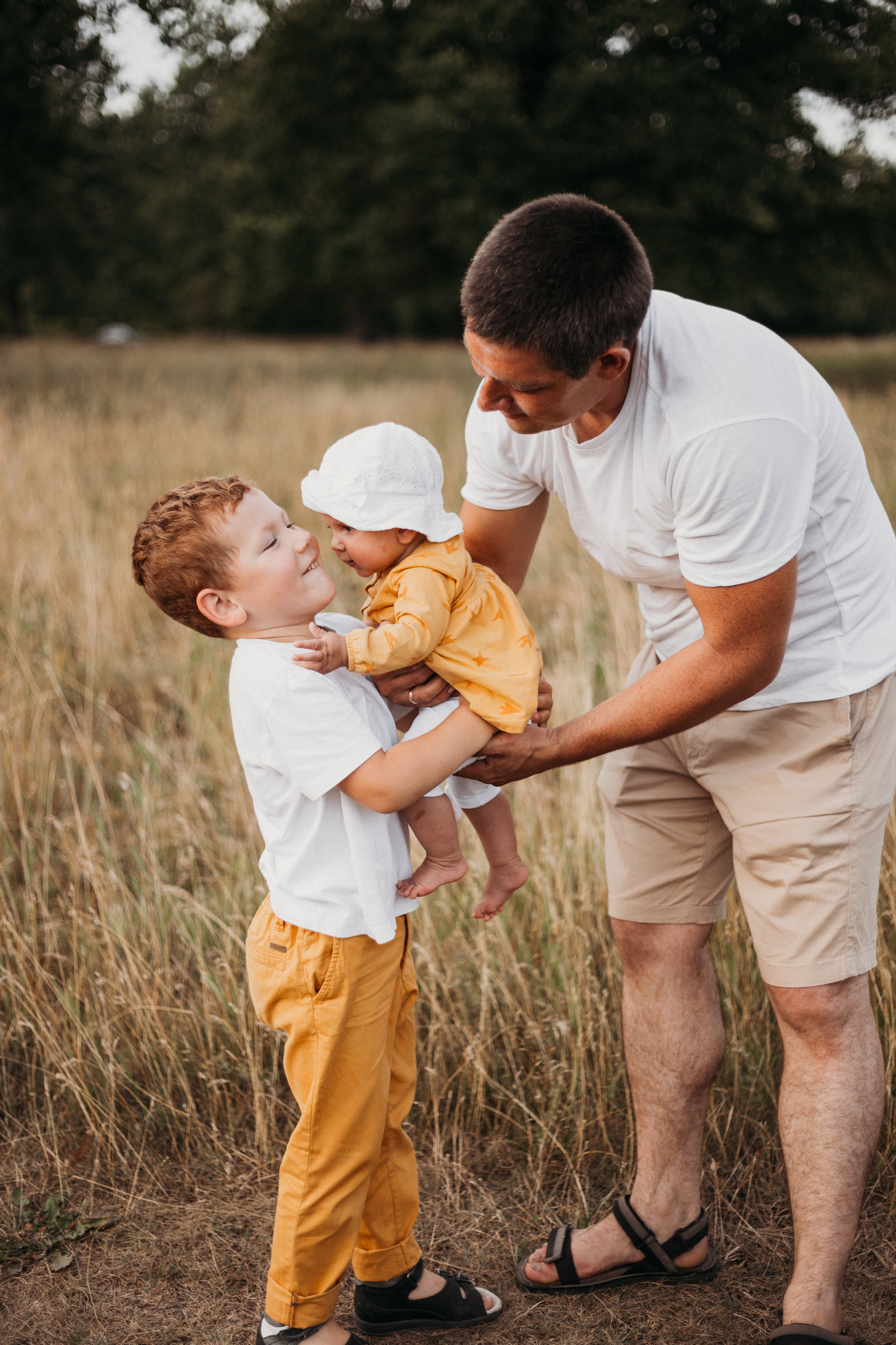 Катя с семьей в Дубках. Семейный и детский фотограф в Рязани Екатерина Воронцова