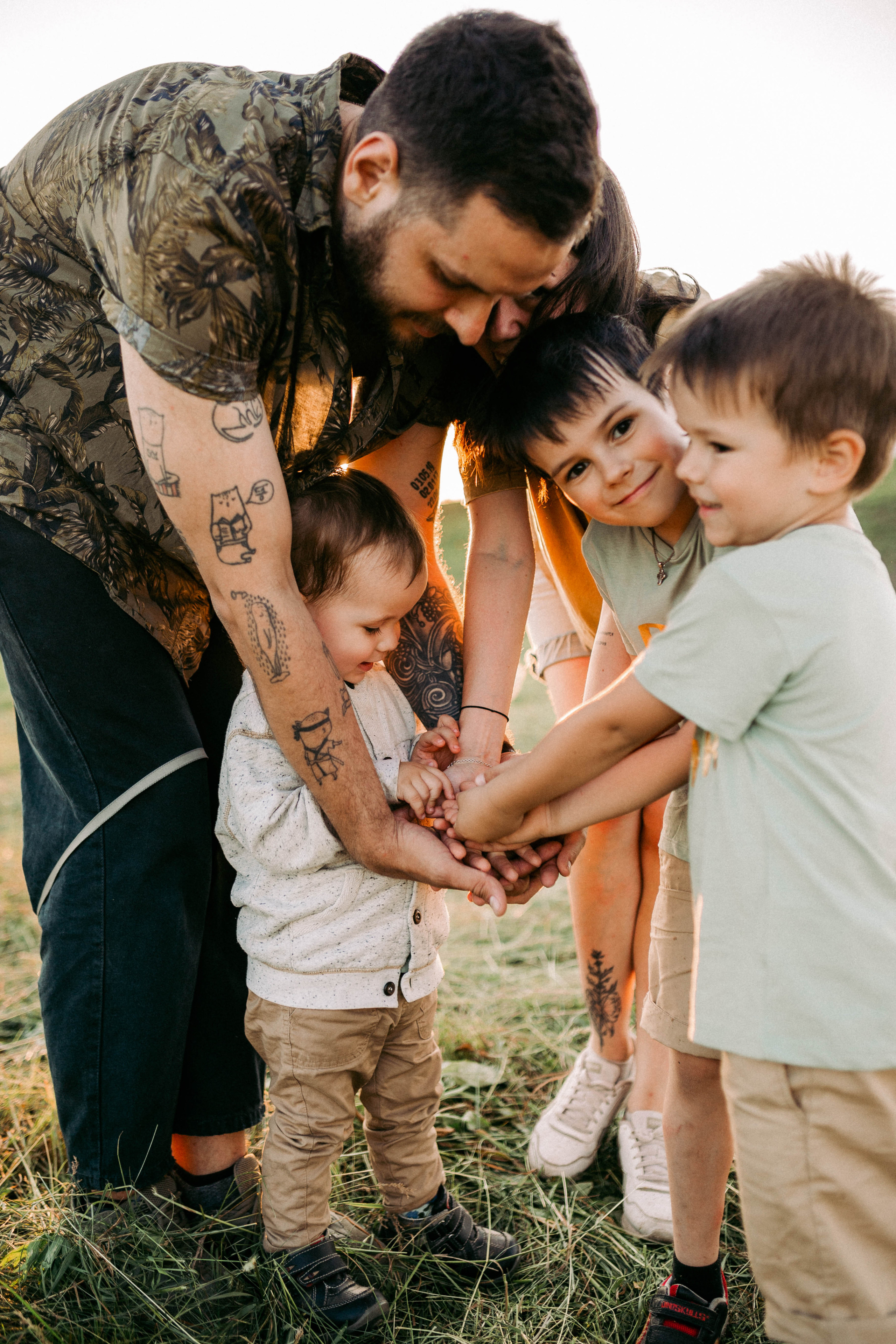 Алина с семьей. Семейный и детский фотограф в Рязани Екатерина Воронцова