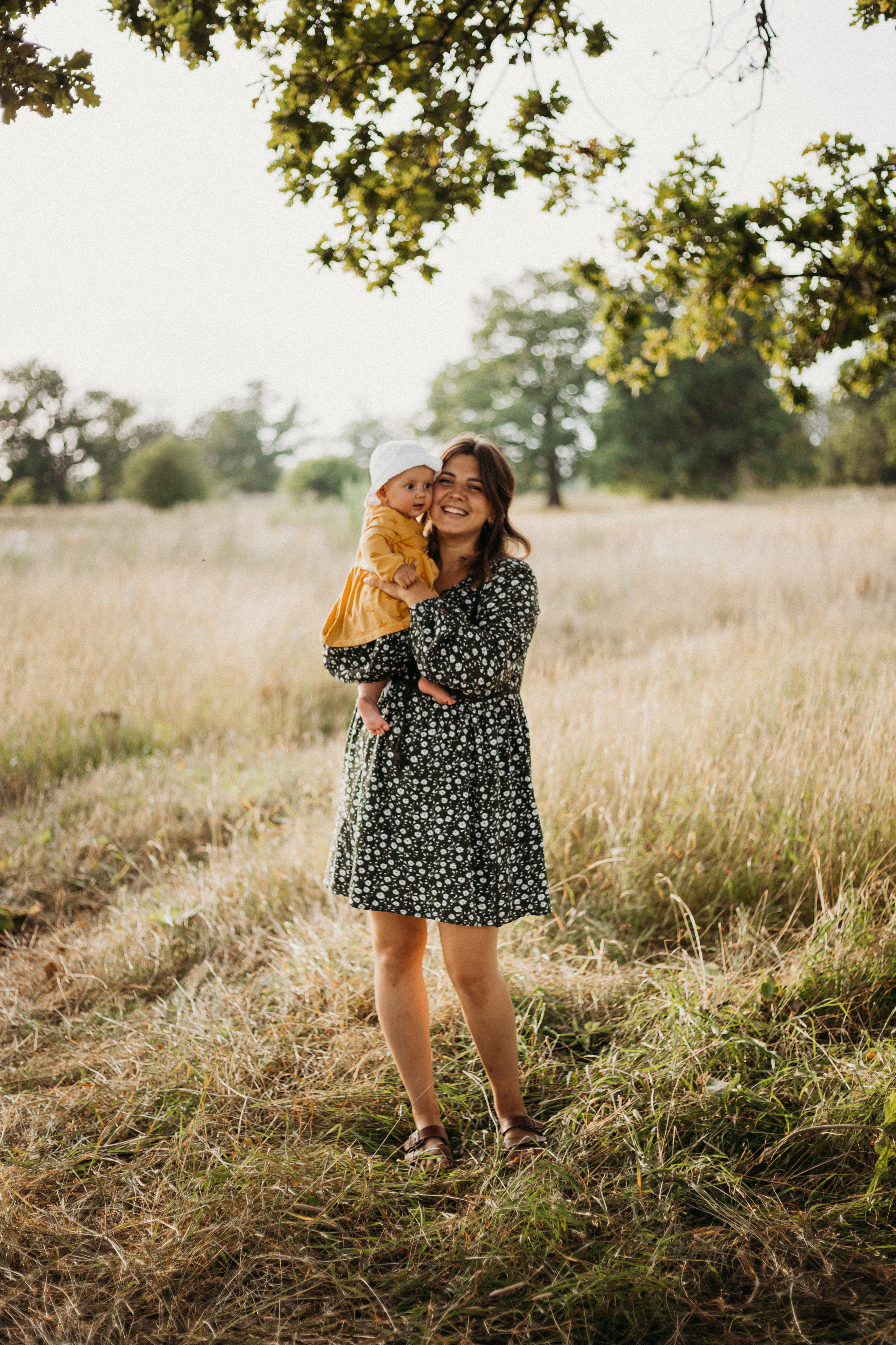 Катя с семьей в Дубках. Семейный и детский фотограф в Рязани Екатерина Воронцова