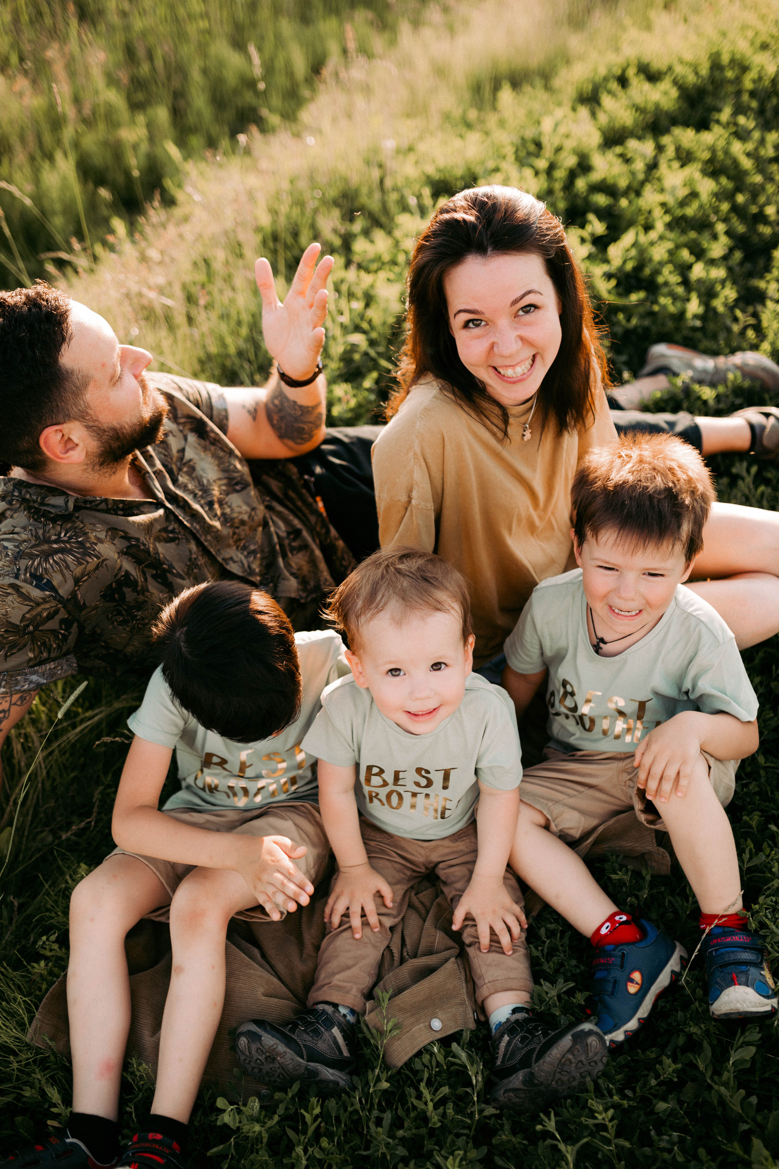 Алина с семьей. Семейный и детский фотограф в Рязани Екатерина Воронцова