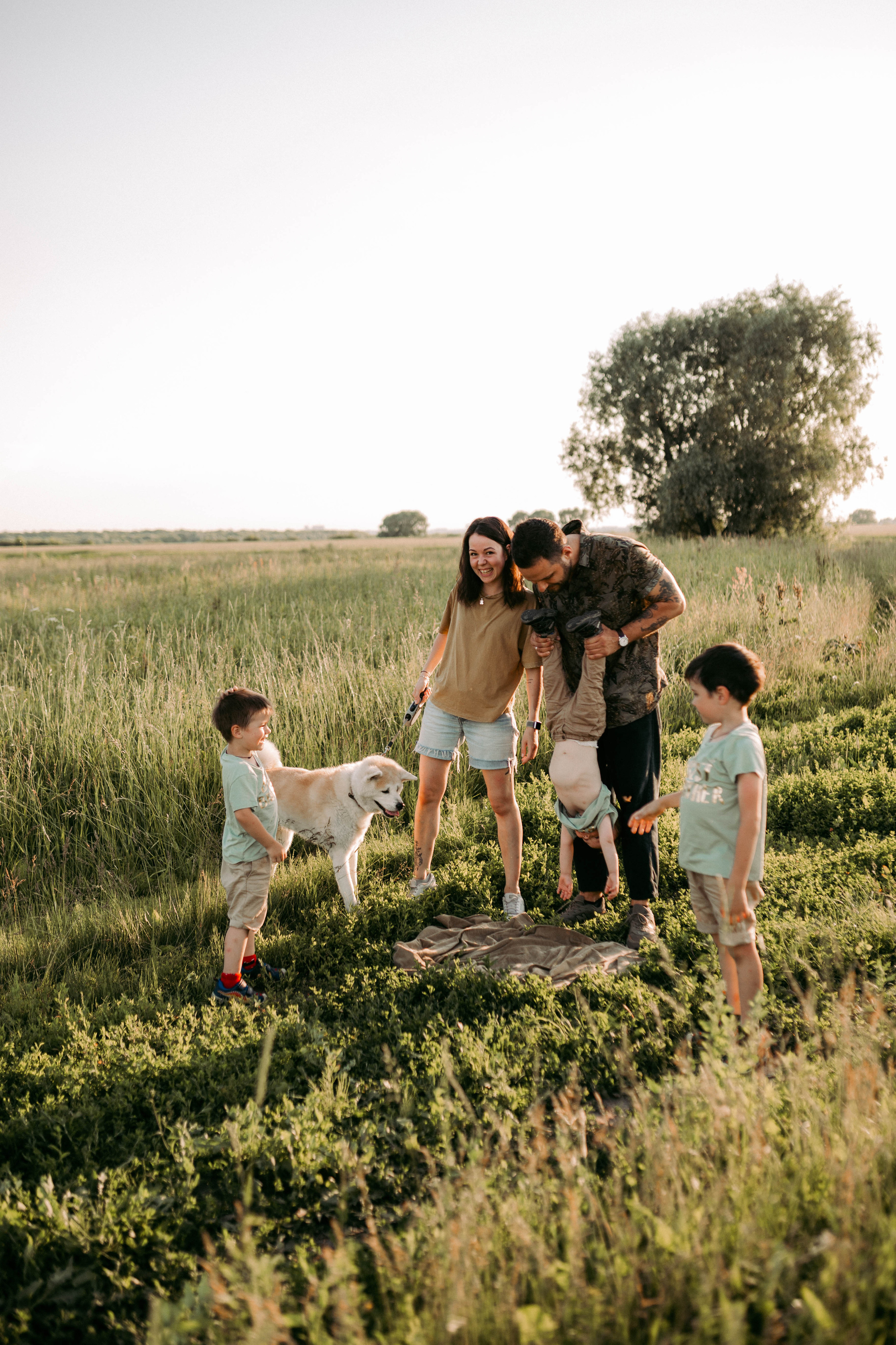 Алина с семьей. Семейный и детский фотограф в Рязани Екатерина Воронцова