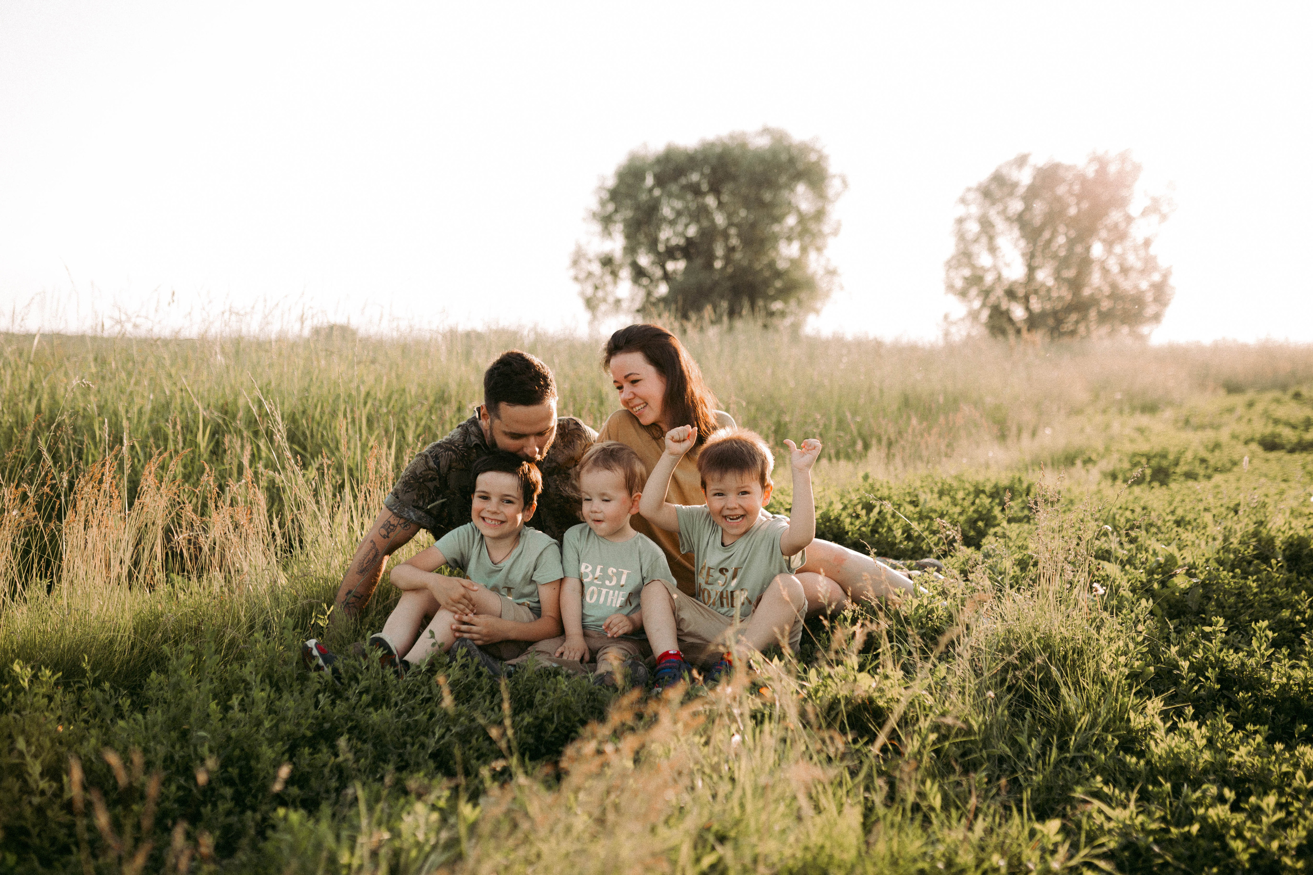 Алина с семьей. Семейный и детский фотограф в Рязани Екатерина Воронцова