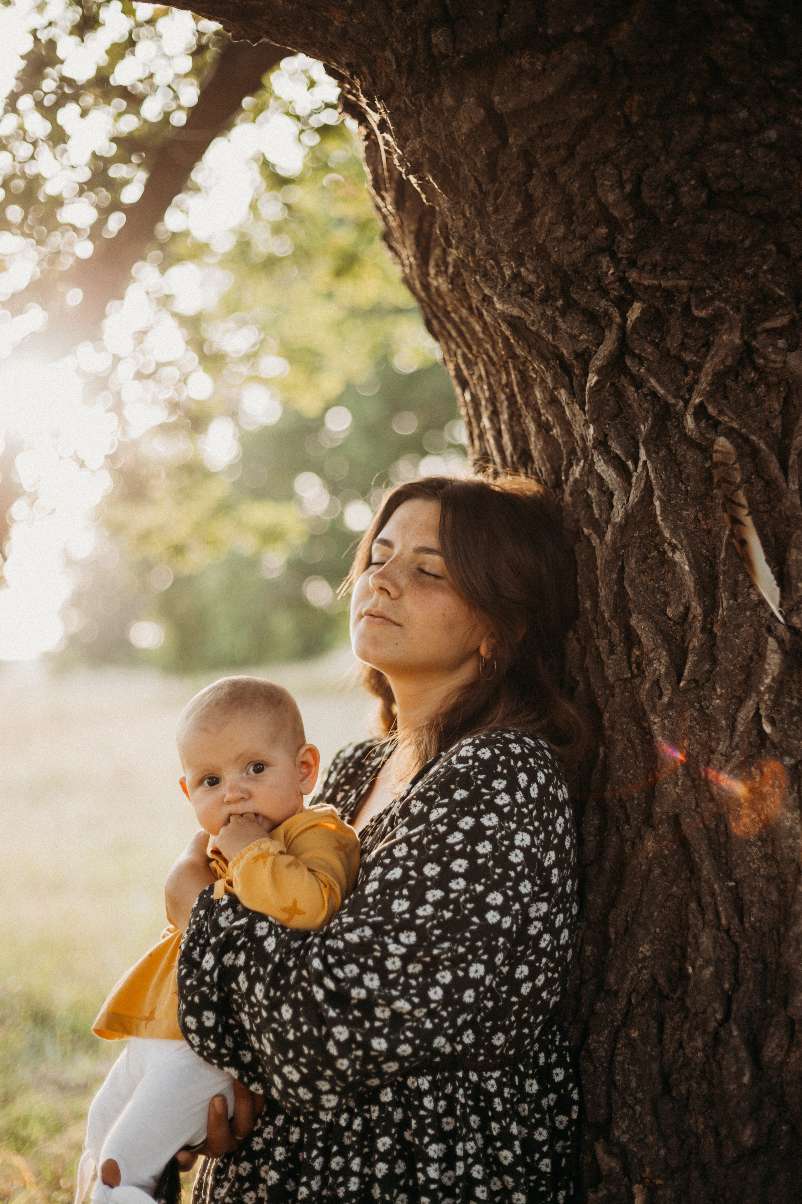 Катя с семьей в Дубках. Семейный и детский фотограф в Рязани Екатерина Воронцова