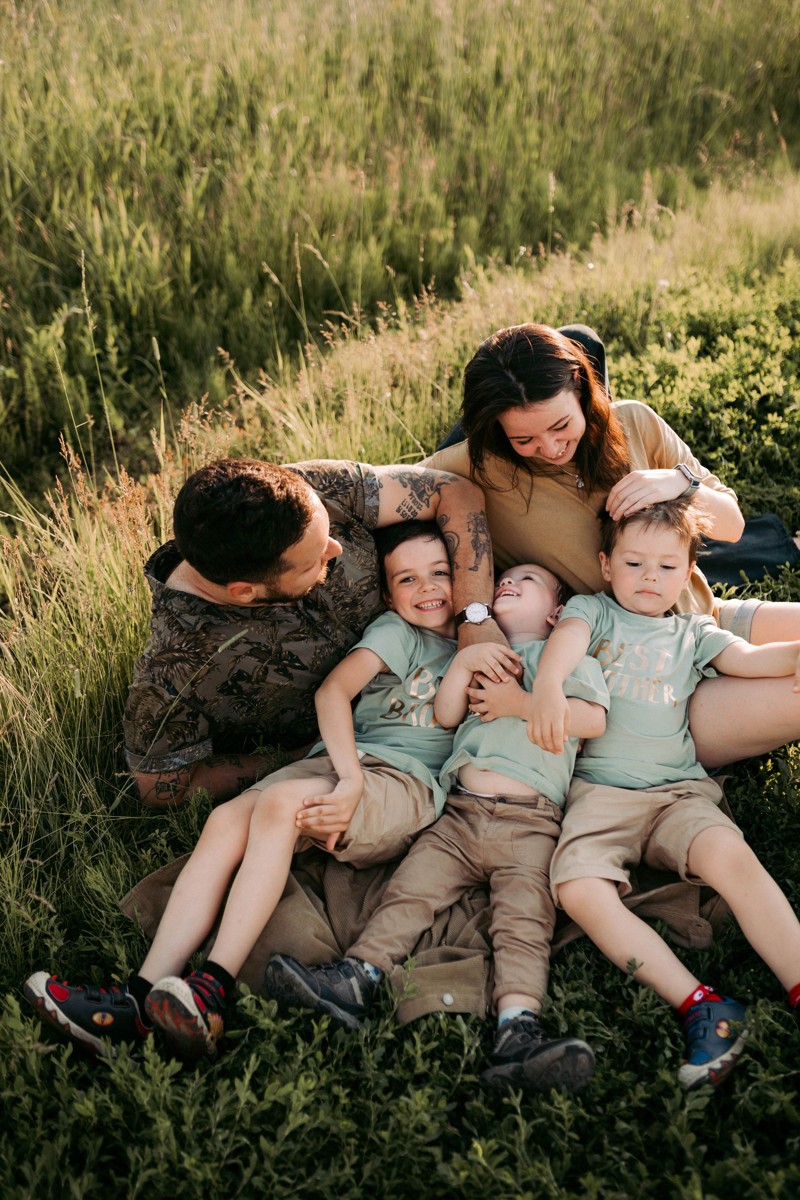 Алина с семьей. Семейный и детский фотограф в Рязани Екатерина Воронцова