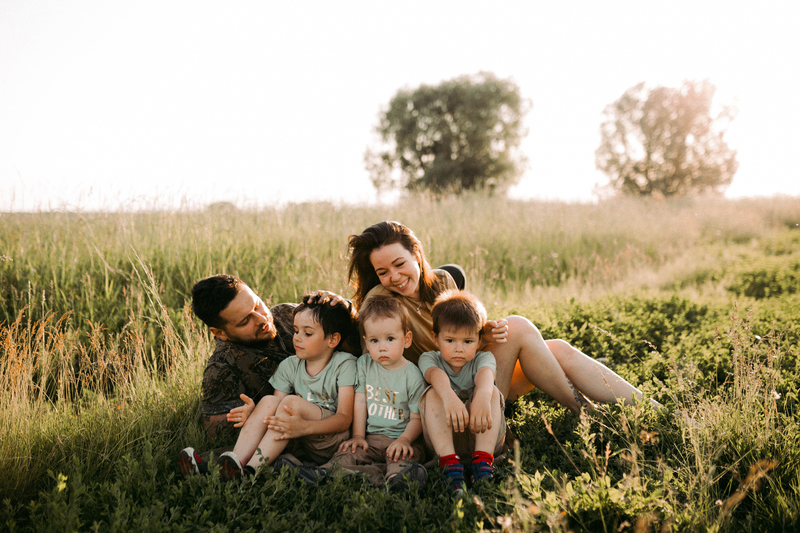 Алина с семьей. Семейный и детский фотограф в Рязани Екатерина Воронцова