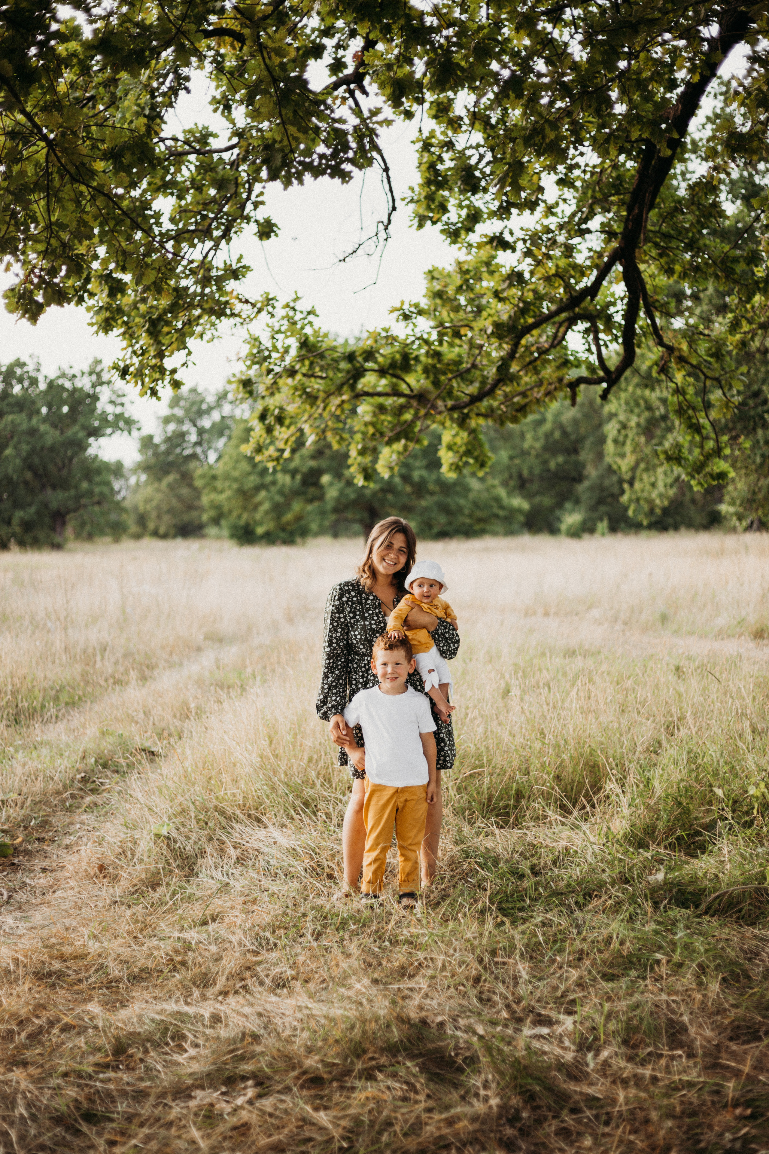 Катя с семьей в Дубках. Семейный и детский фотограф в Рязани Екатерина Воронцова
