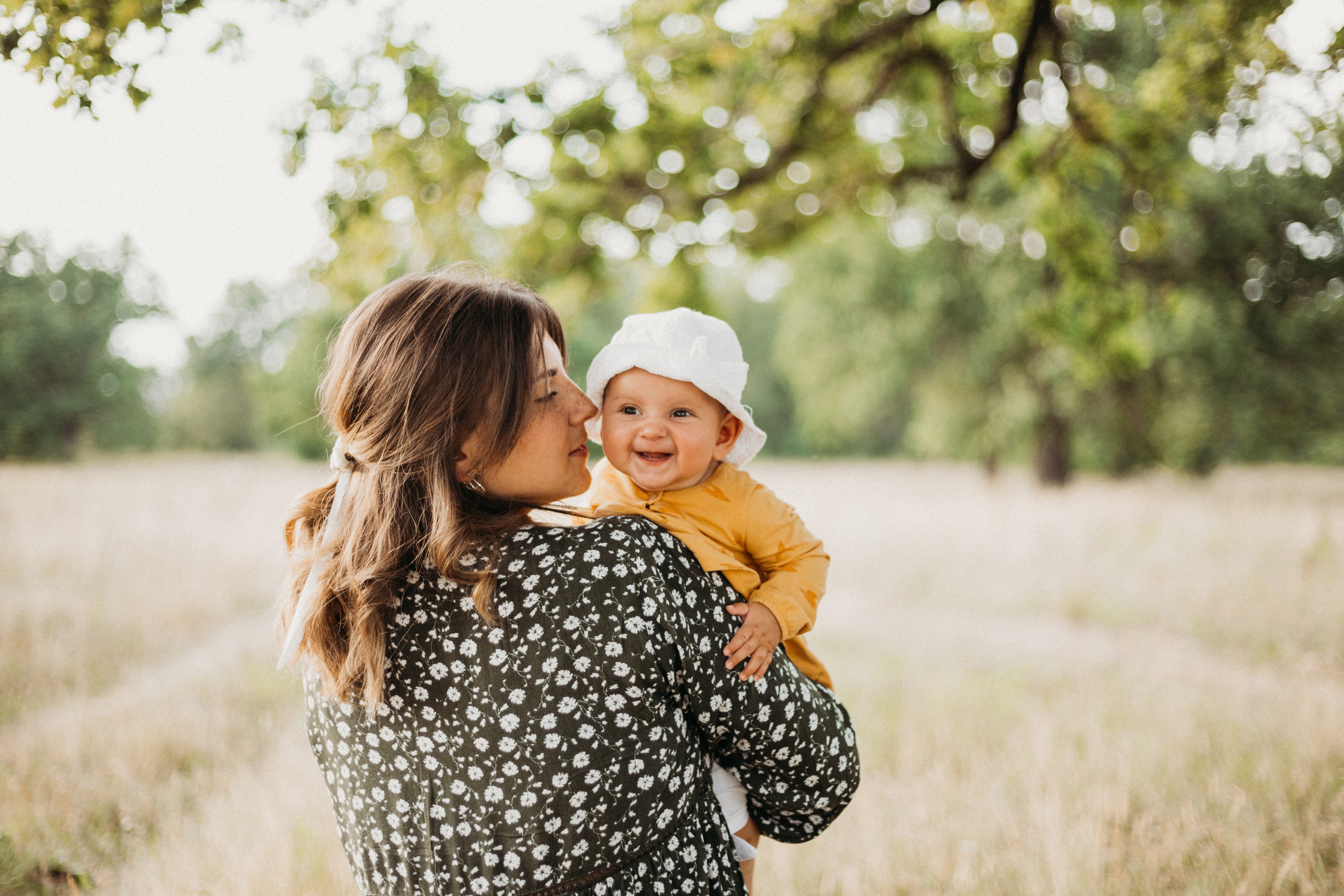 Катя с семьей в Дубках. Семейный и детский фотограф в Рязани Екатерина Воронцова