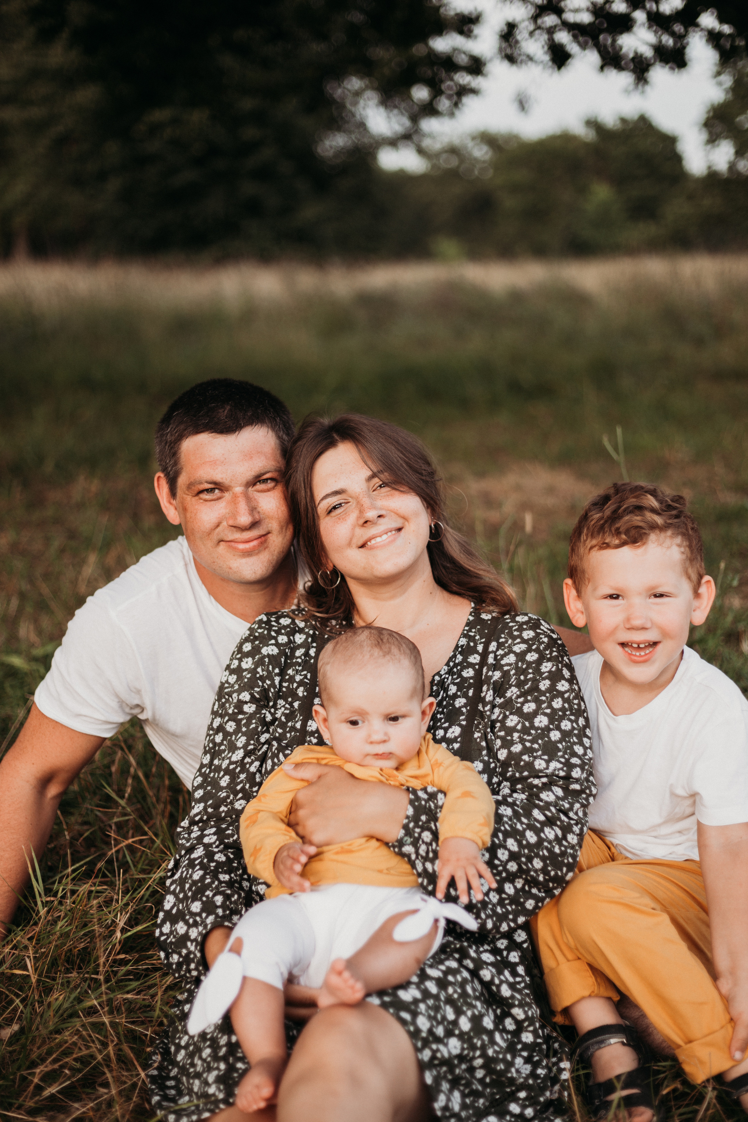 Катя с семьей в Дубках. Семейный и детский фотограф в Рязани Екатерина Воронцова