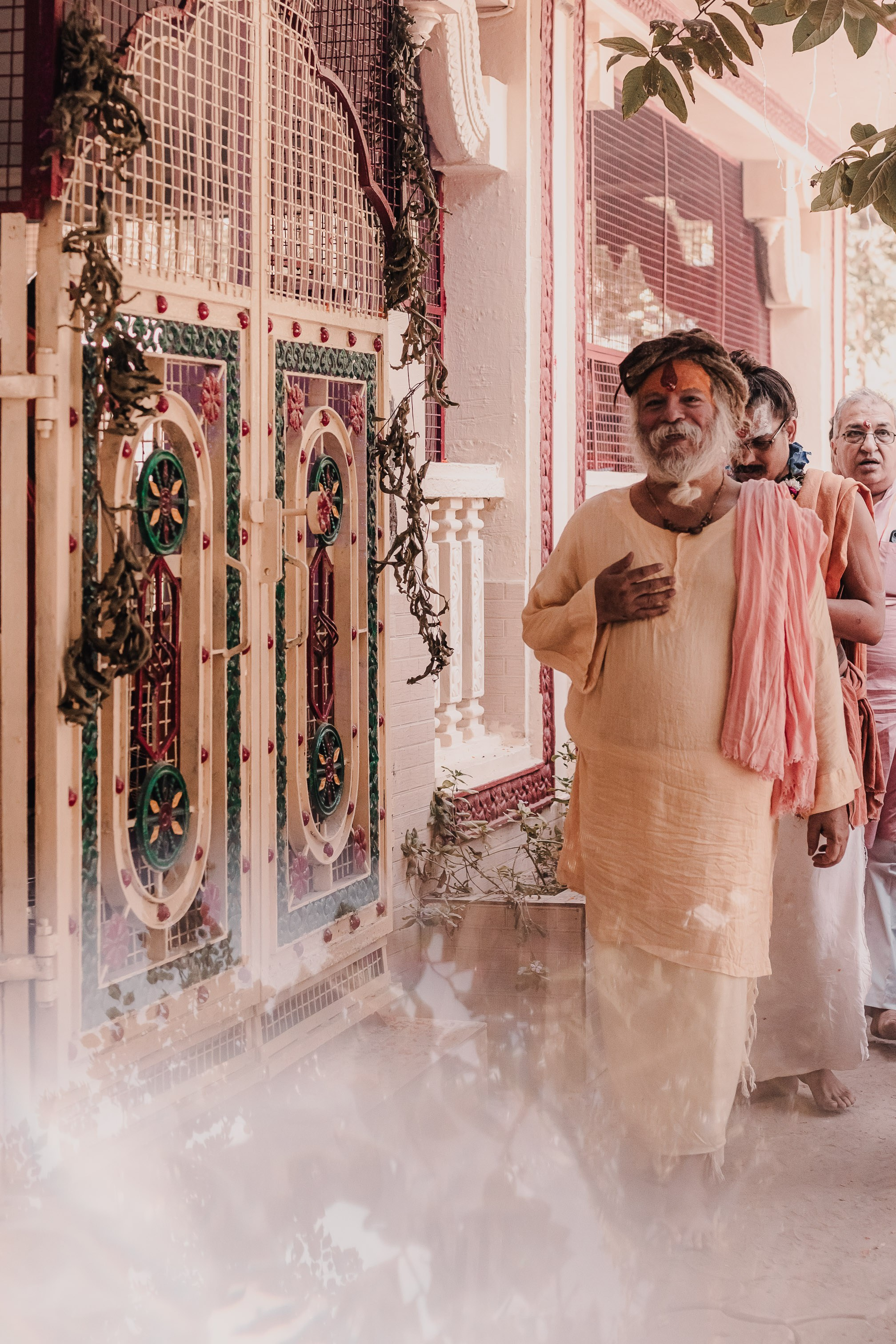Navaratri yajna at Devraha Baba Ji ashram. Мариам Багдасарян