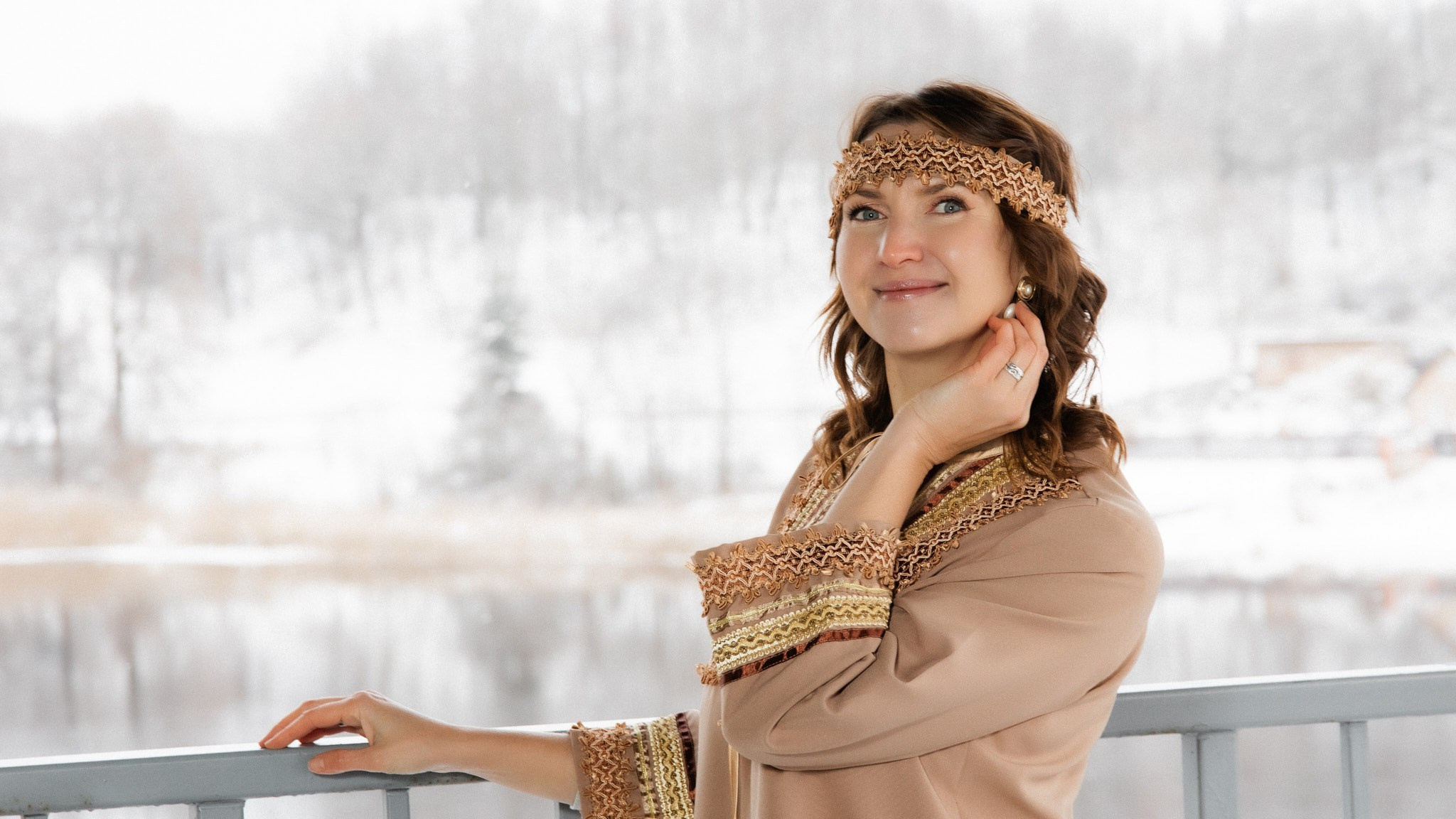 Светлана и её друзья, фотосет в Старой Ладоге. Свадебный и семейный фотограф в г. Волхов Алексей Кочерыжкин