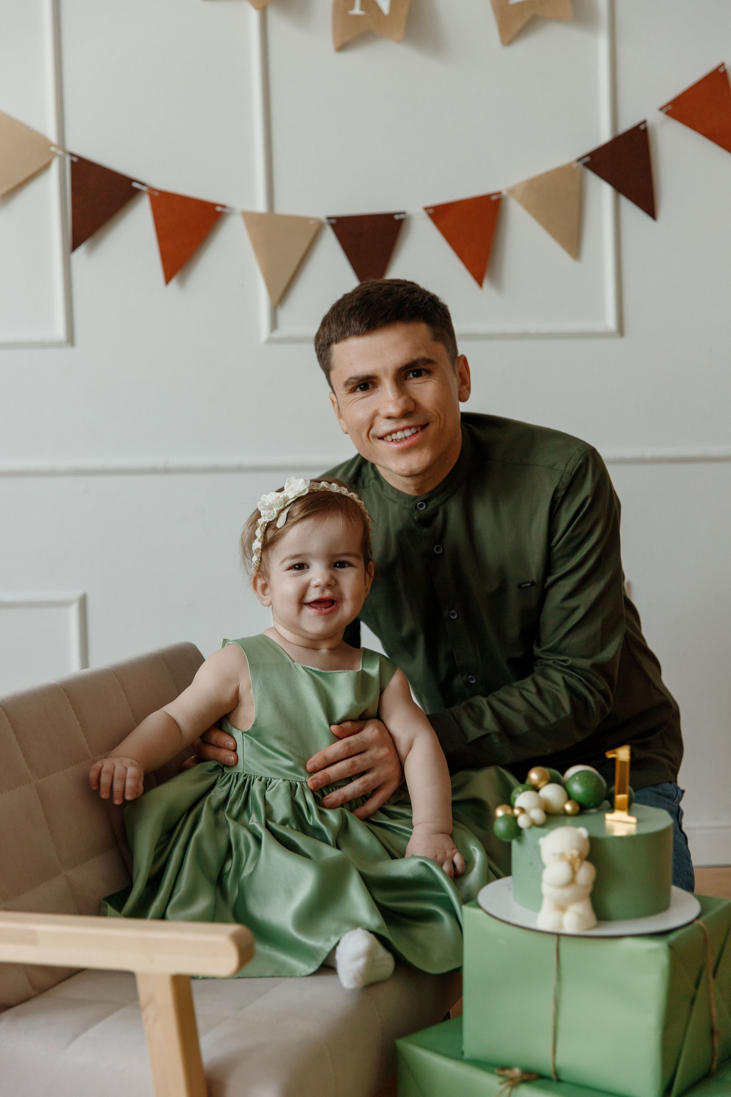 Фотосессия на 1 год жизни. Фотограф Александра Сыщенко