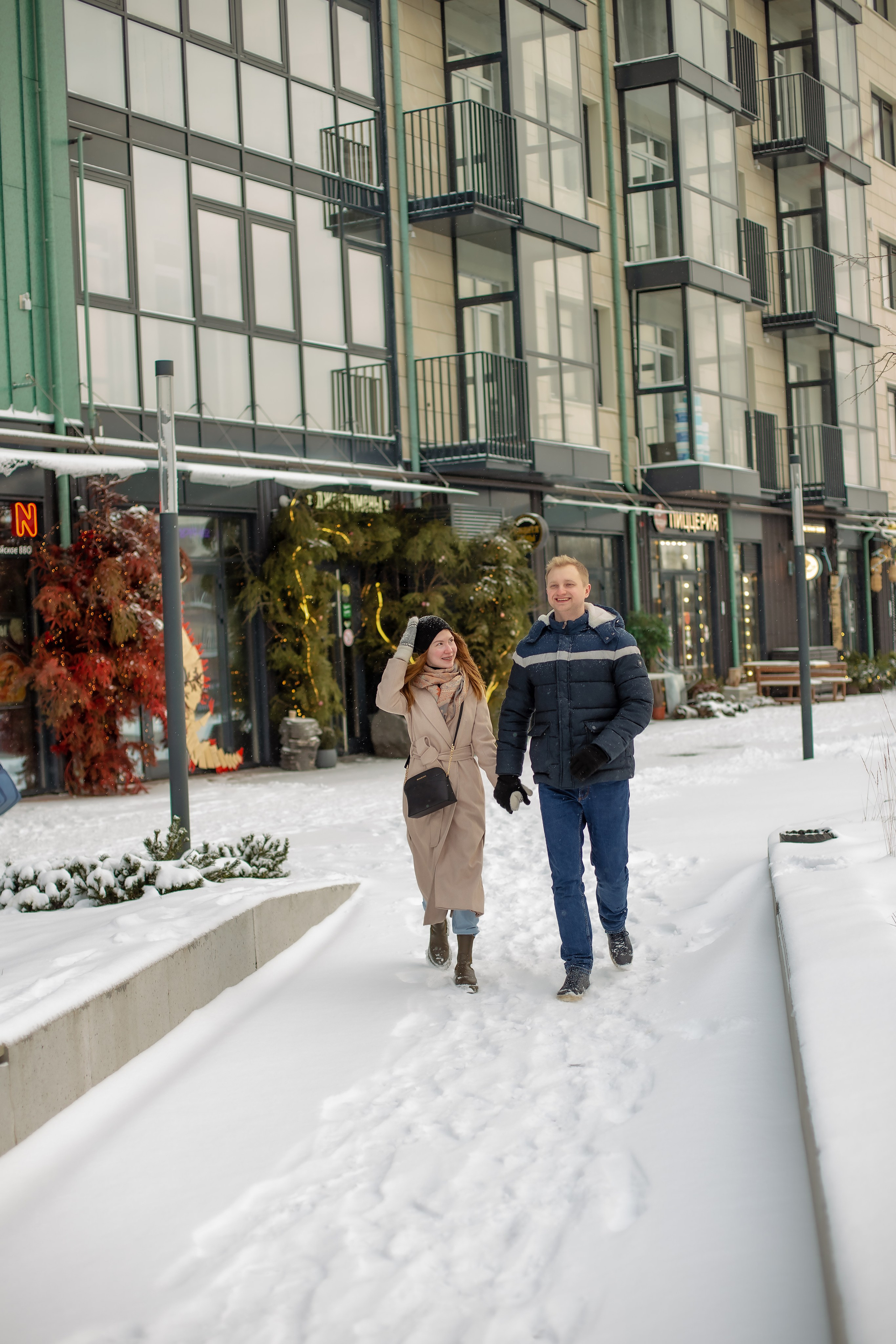 Влад и Саша. Зима. Фотограф в Калининграде Решетникова Алина
