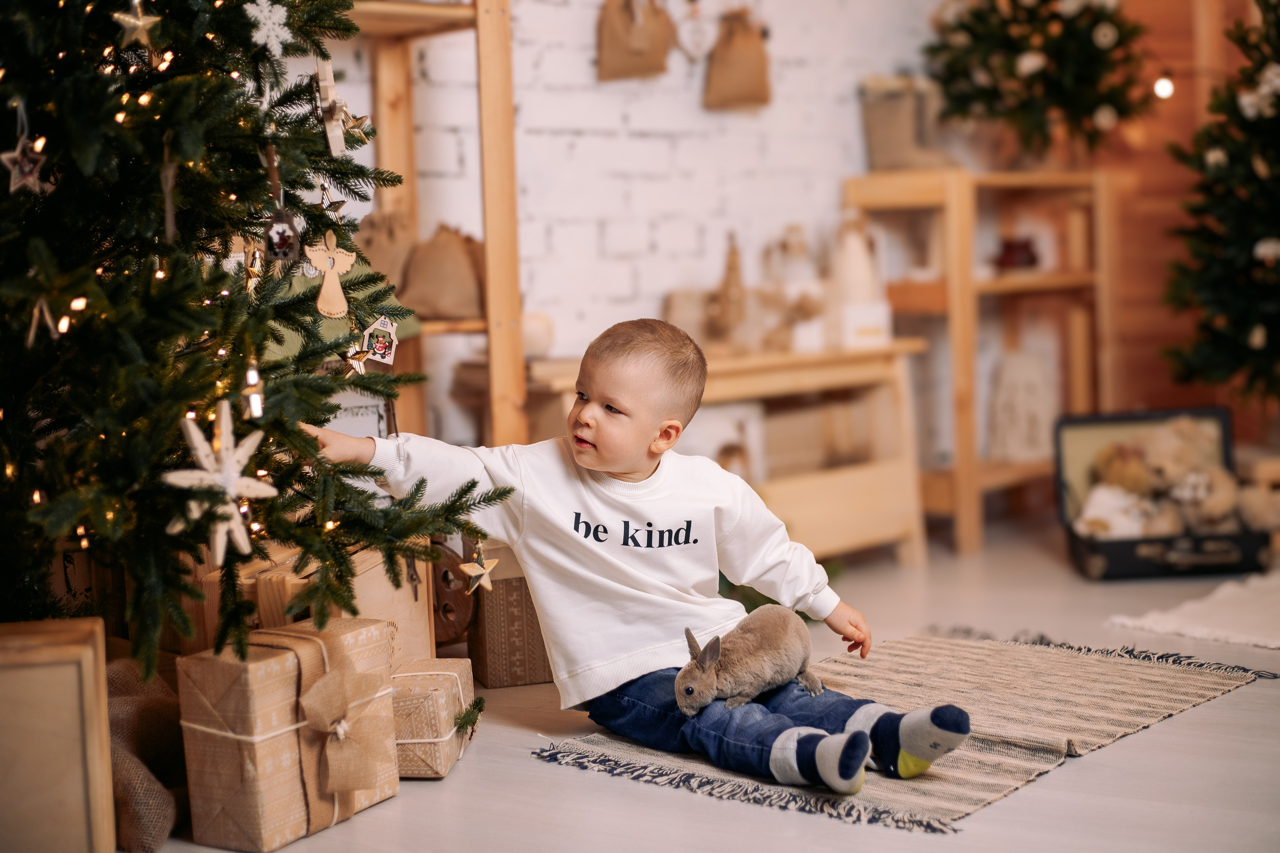 Новогодняя фотосессия для детей в Санкт-Петербурге. Фотограф в Санкт-Петербурге, Анна Скворцова