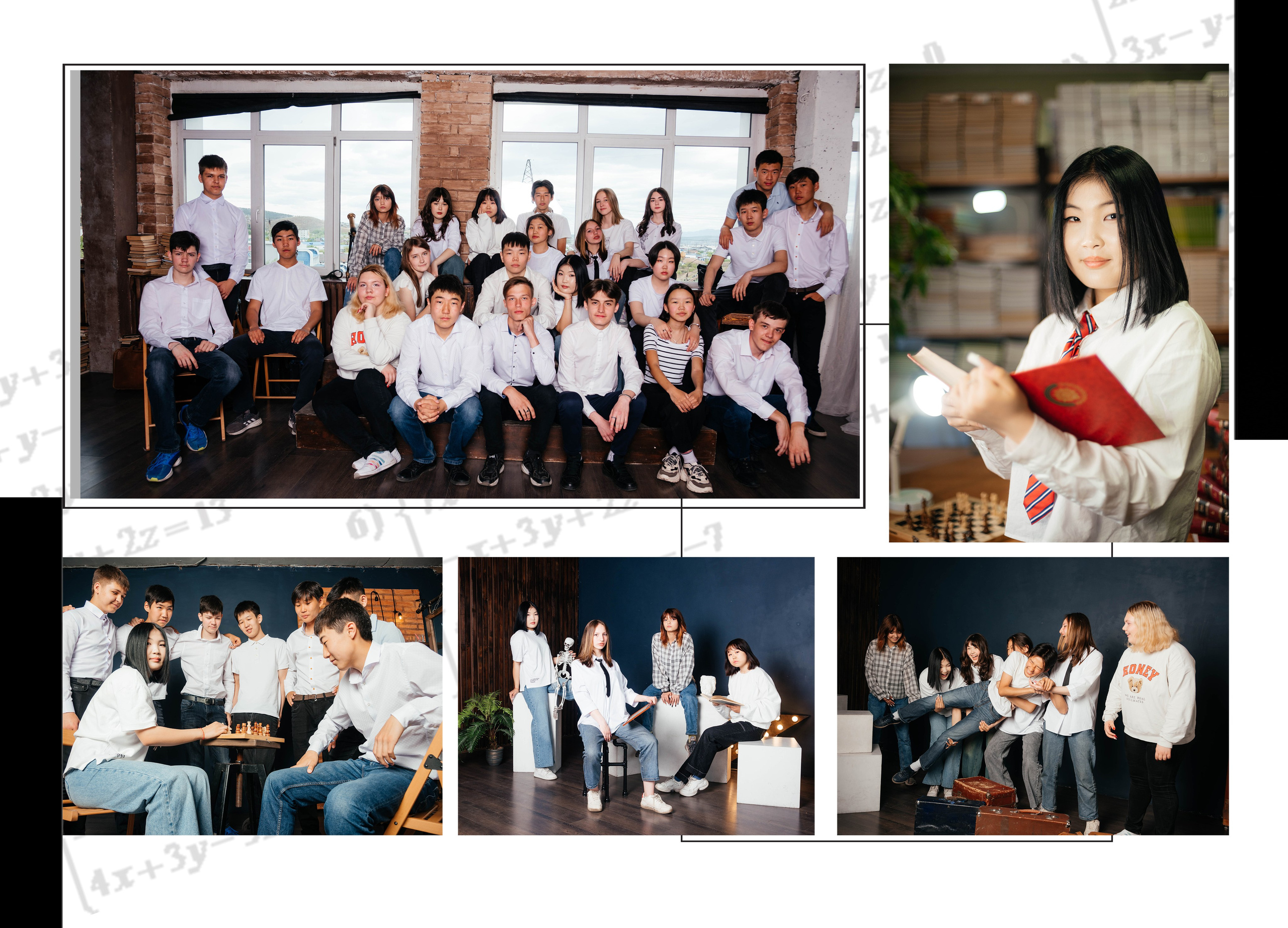 Выпускной фотоальбом для средней школы. Фотограф Эллина Дар г. Улан-Удэ