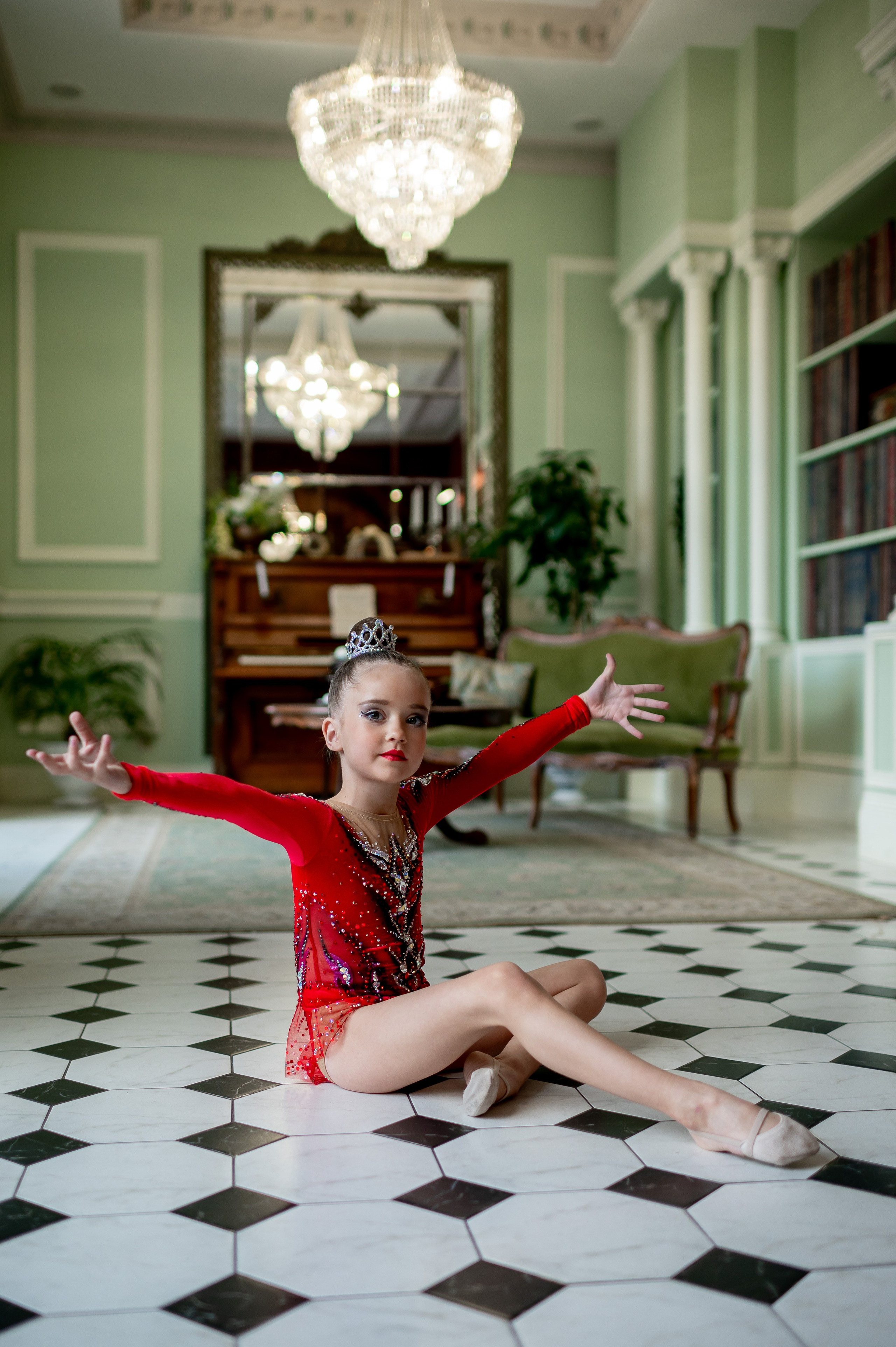 Фотосессия для юной гимнастки. Портретный, семейный и свадебный фотограф в Санкт-Петербурге и в Москве Ширяев Денис