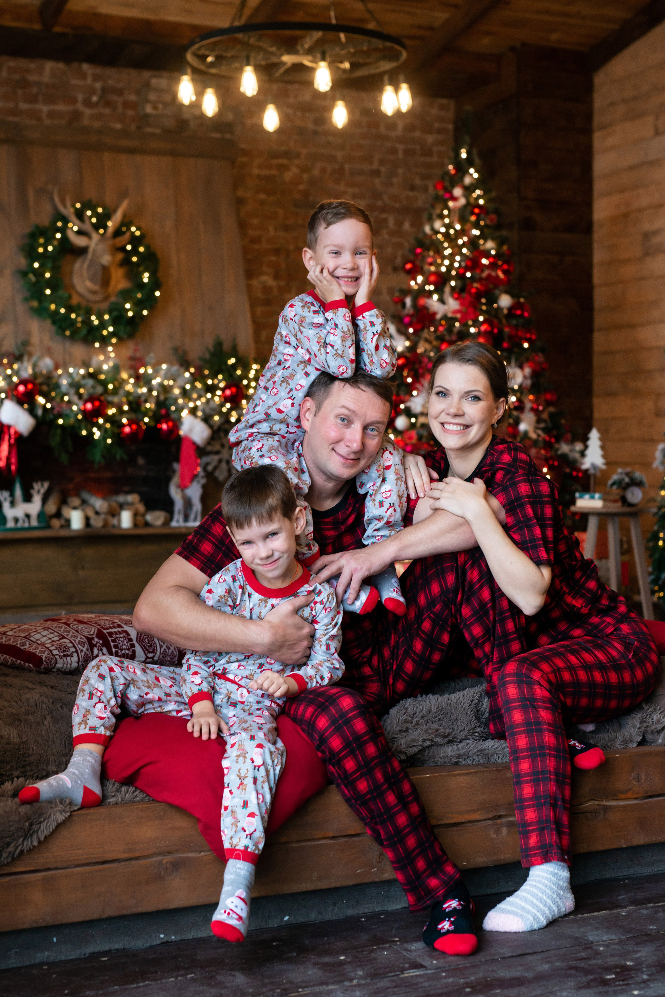 Новогодняя классика. Портретный, семейный и свадебный фотограф в Санкт-Петербурге и в Пушкине Ширяев Денис