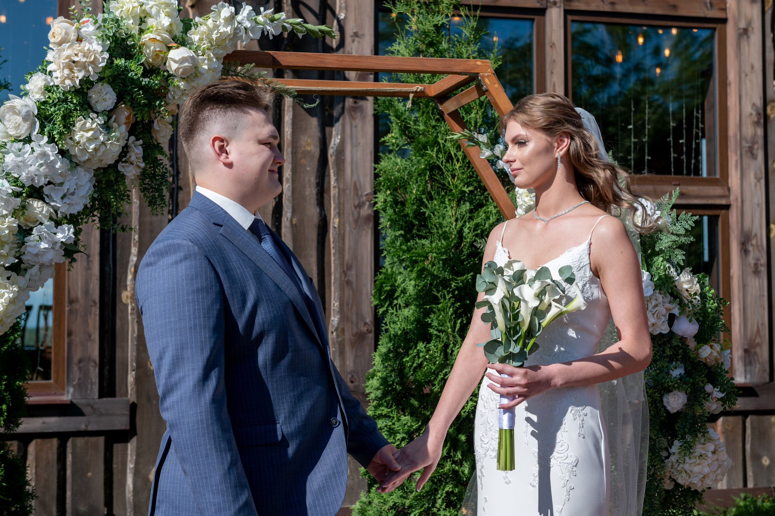 Анастасия и Иван (фотосессия в банкетном зале Амбар № 1, холм Троицкая Гора). Портретный, семейный и свадебный фотограф в Санкт-Петербурге и в Пушкине Ширяев Денис