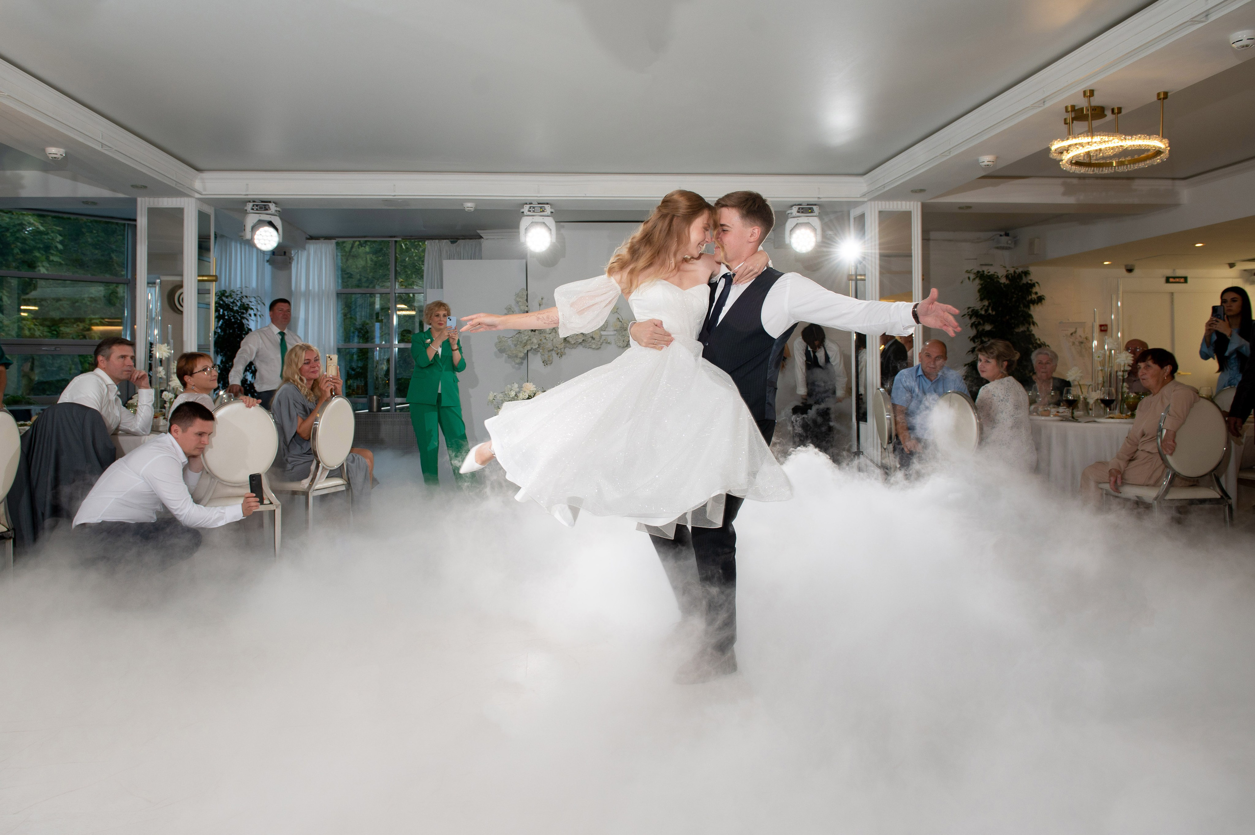 Анастасия и Михаил (Второй Дворец Бракосочетания на Фурштатской улице 52, фотосессия в Таврическом парке). Портретный, семейный и свадебный фотограф в Санкт-Петербурге и в Пушкине Ширяев Денис