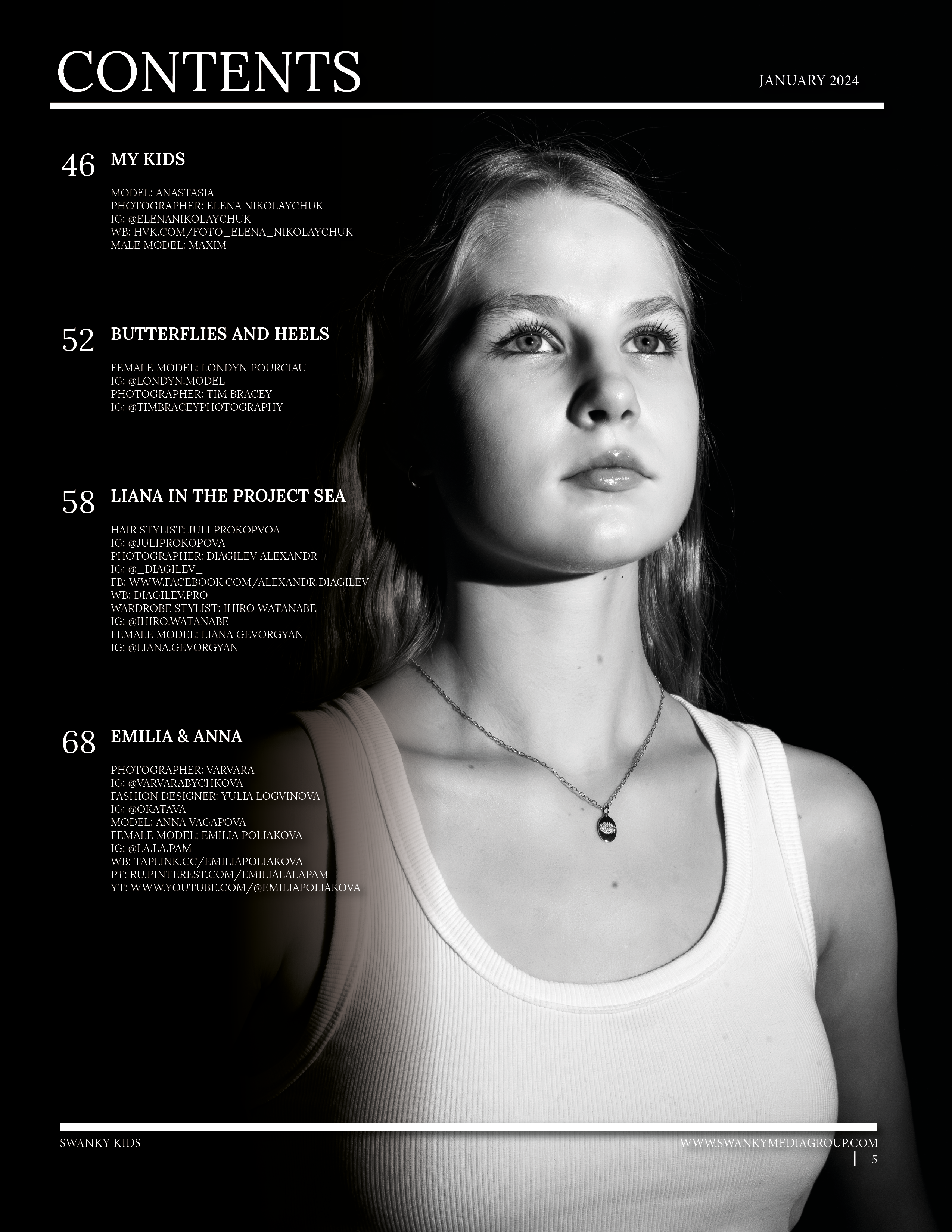 Публикации в журналах. Фотограф Елена Николайчук Студийная и репортажная съёмка душевно