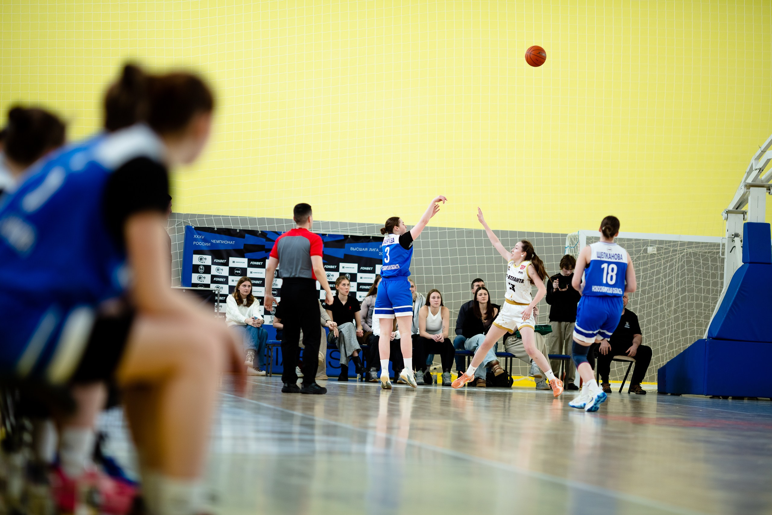 ЧГУ-Атланта — Динамо / 1 игра. Фотография