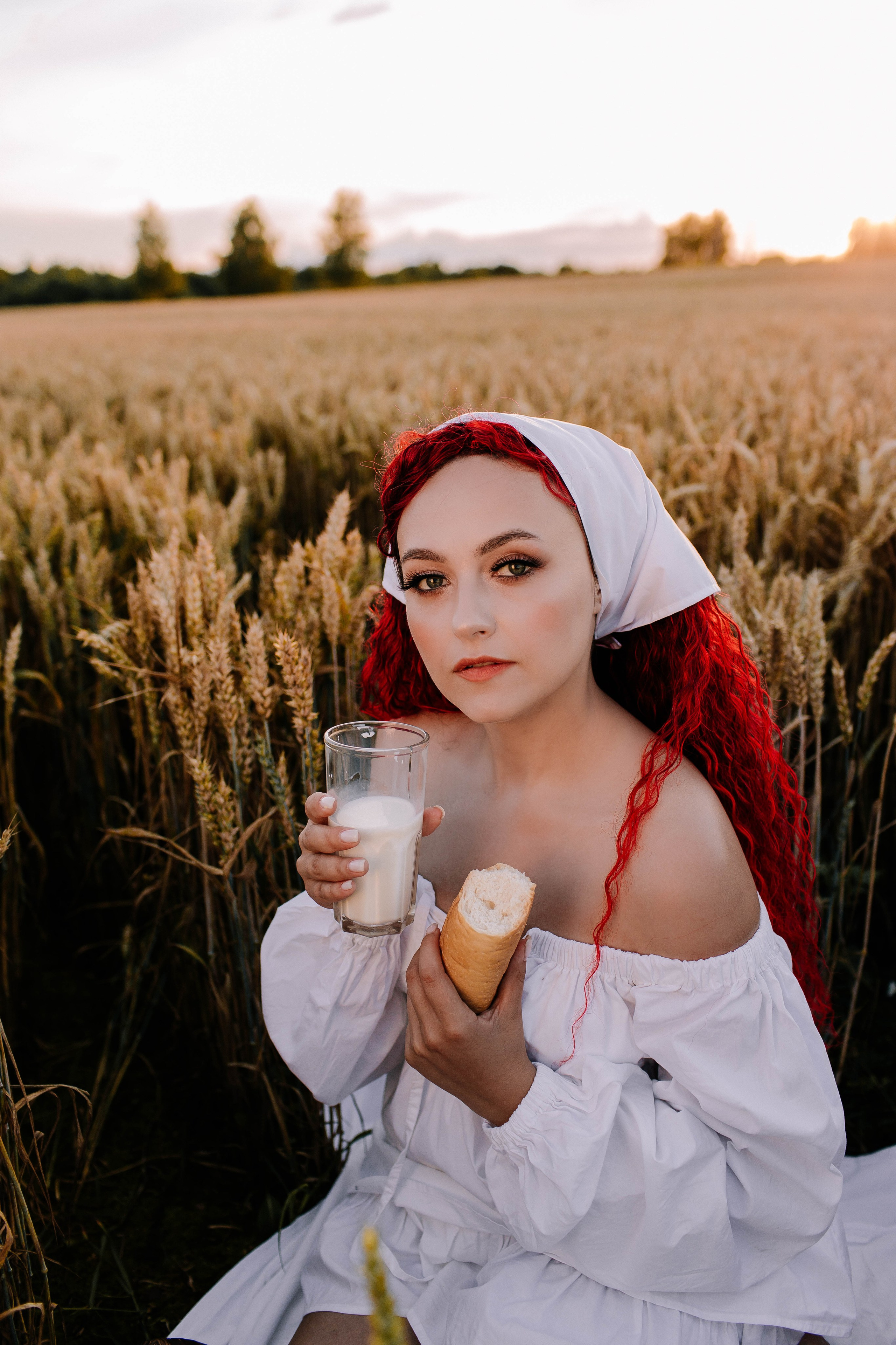 Пикник в золотом поле. Фотосессии Фотодни Псков СПб