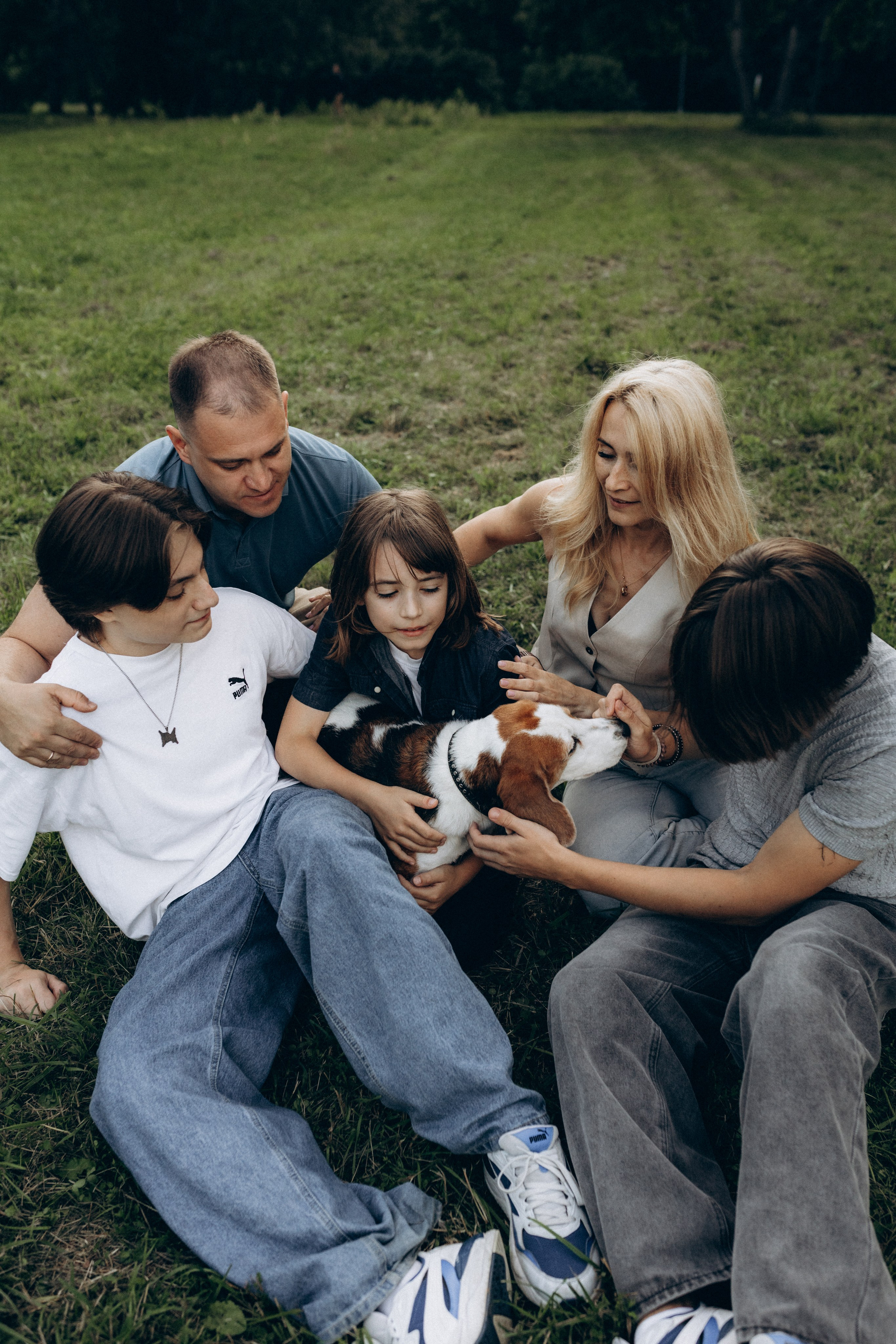 Наташа, Андрей, Эмиль, Стас, Ярослав и Арчи. Фотограф НОГИНСК, Москва, Анастасия Белая