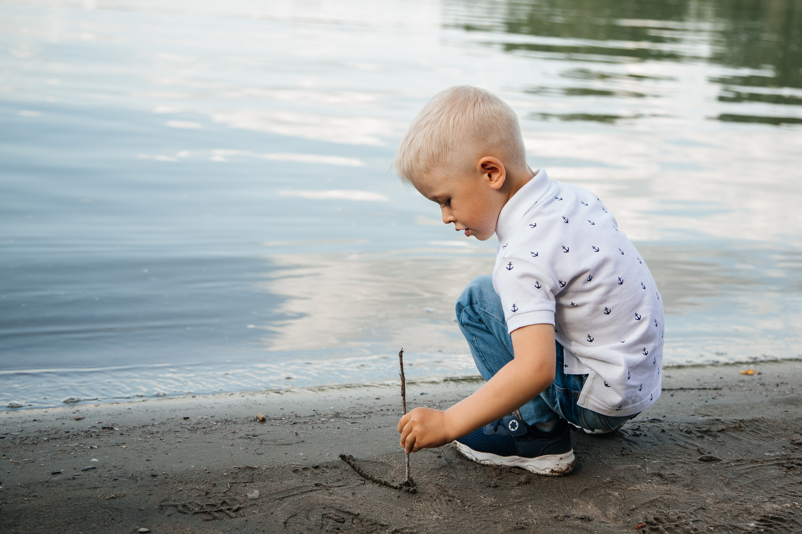 Семейная прогулка для Алины, Антона и Максимки. Свадебный и семейный фотограф в Новосибирске Ирина Дорошкова
