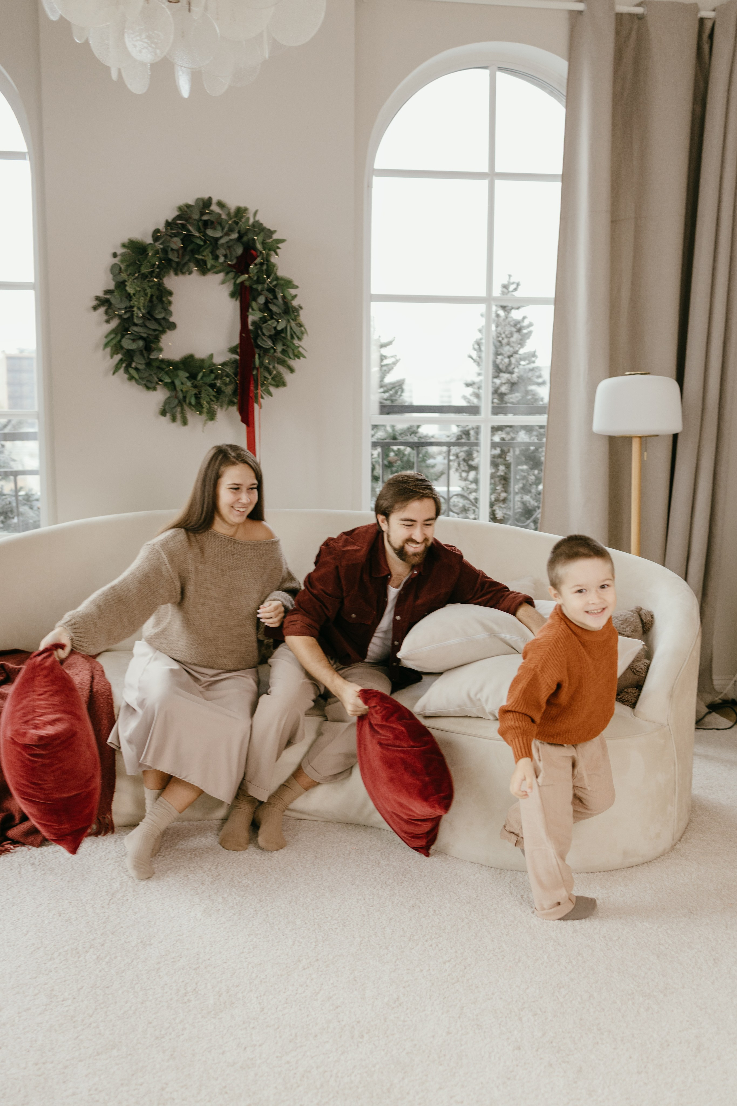 Новогодний переполох. История Марка. Семейный и детский фотограф в Санкт-Петербурге — Лаврова Ольга