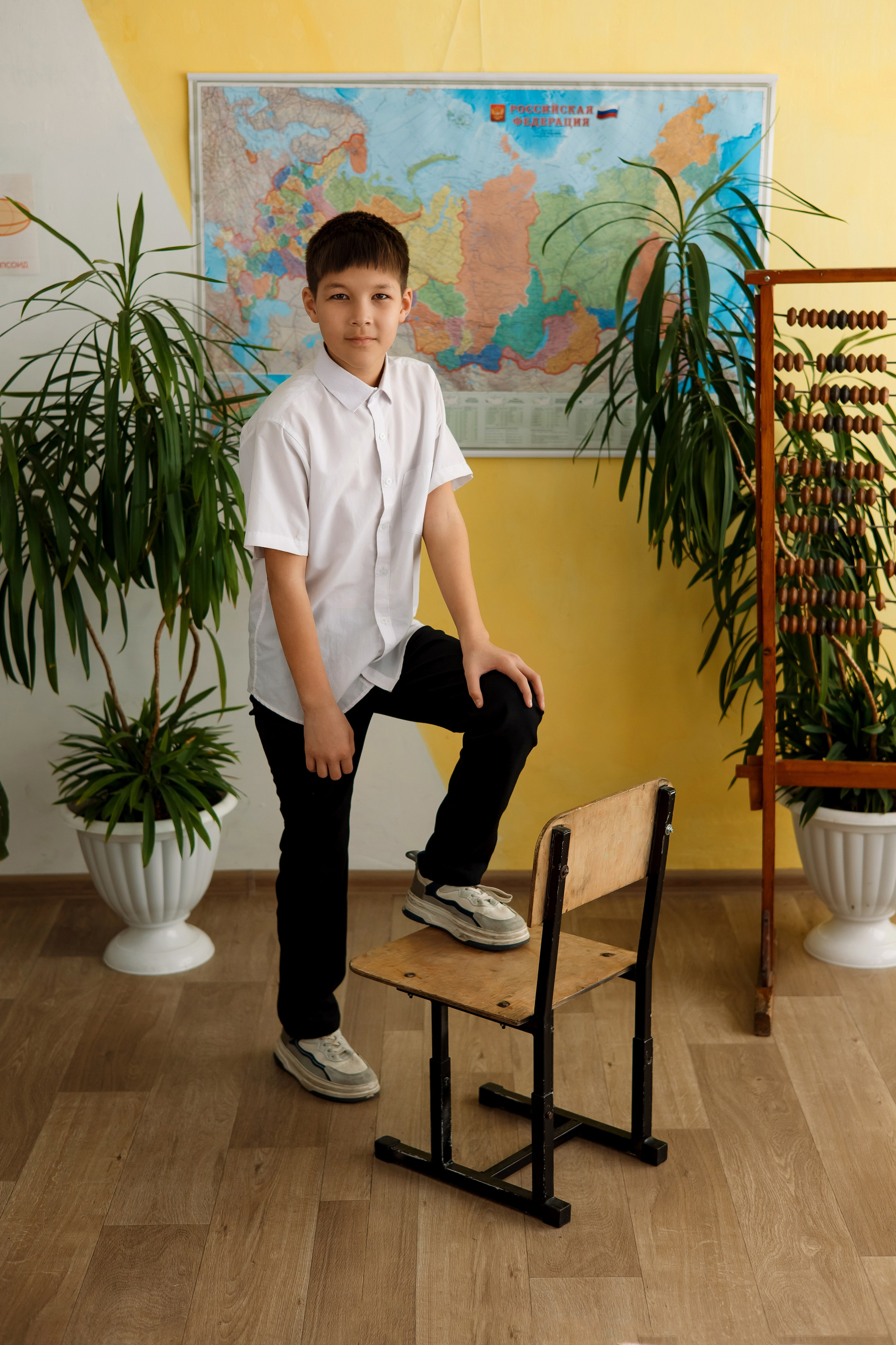 4 класс с. Барабаш. Фотограф Любовь Корниенко, Примоский край