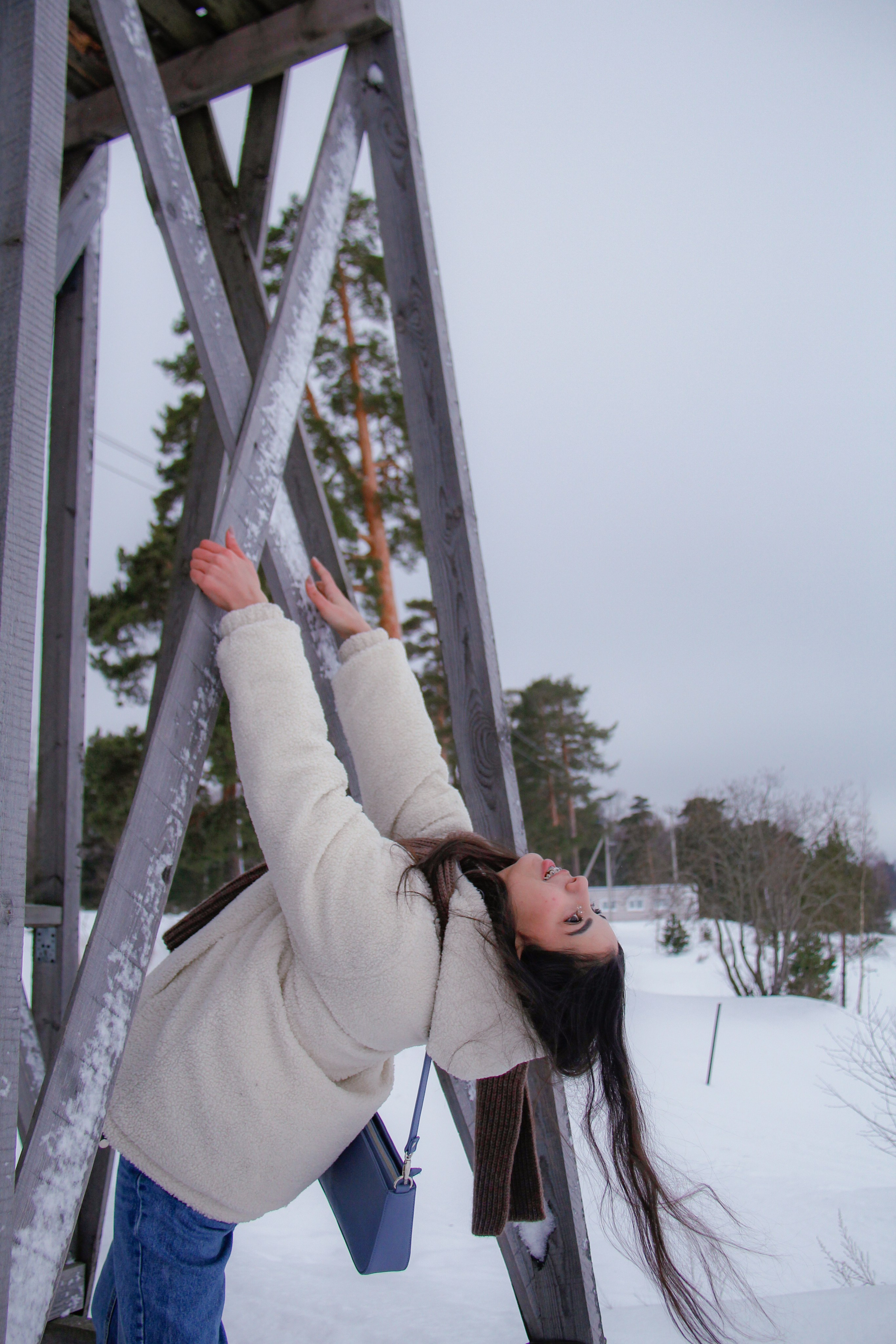Зимние ветры дуют с озера. Натали. Janie valde |photographer & visual artist