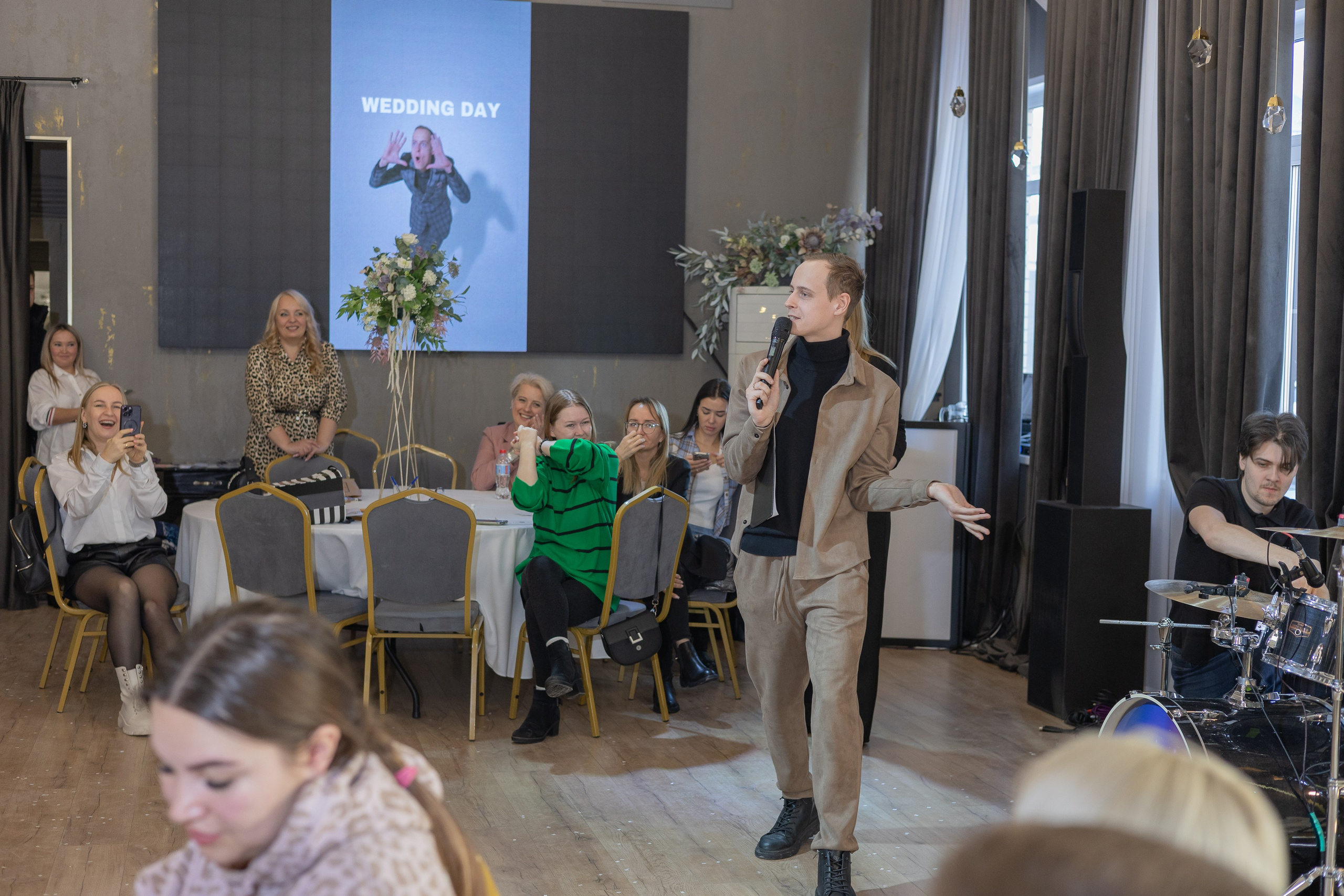 Свадебное чаепитие для молодоженов