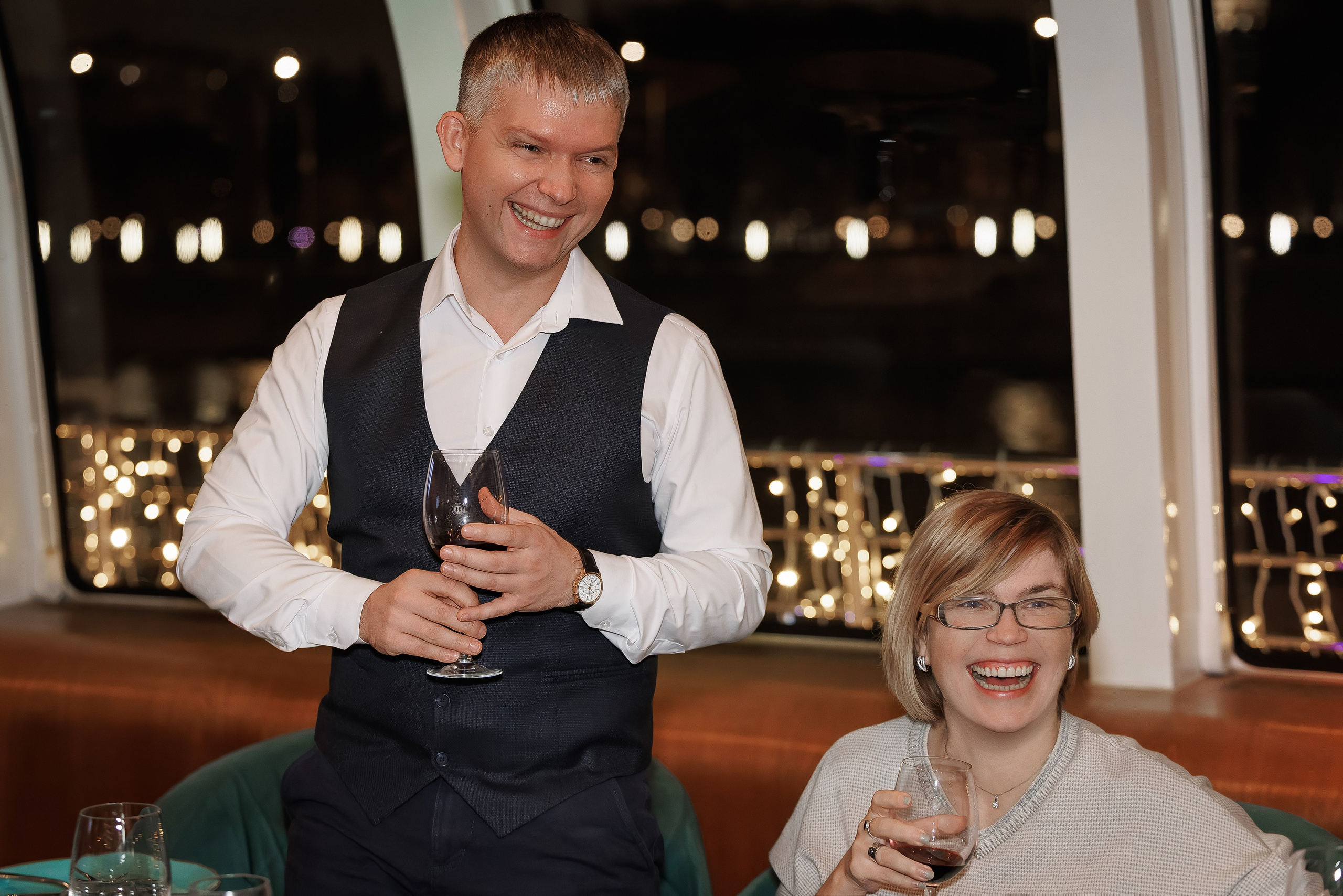 Юбилей на флотилии Radisson. Фотограф и режиссер Московко Екатерина