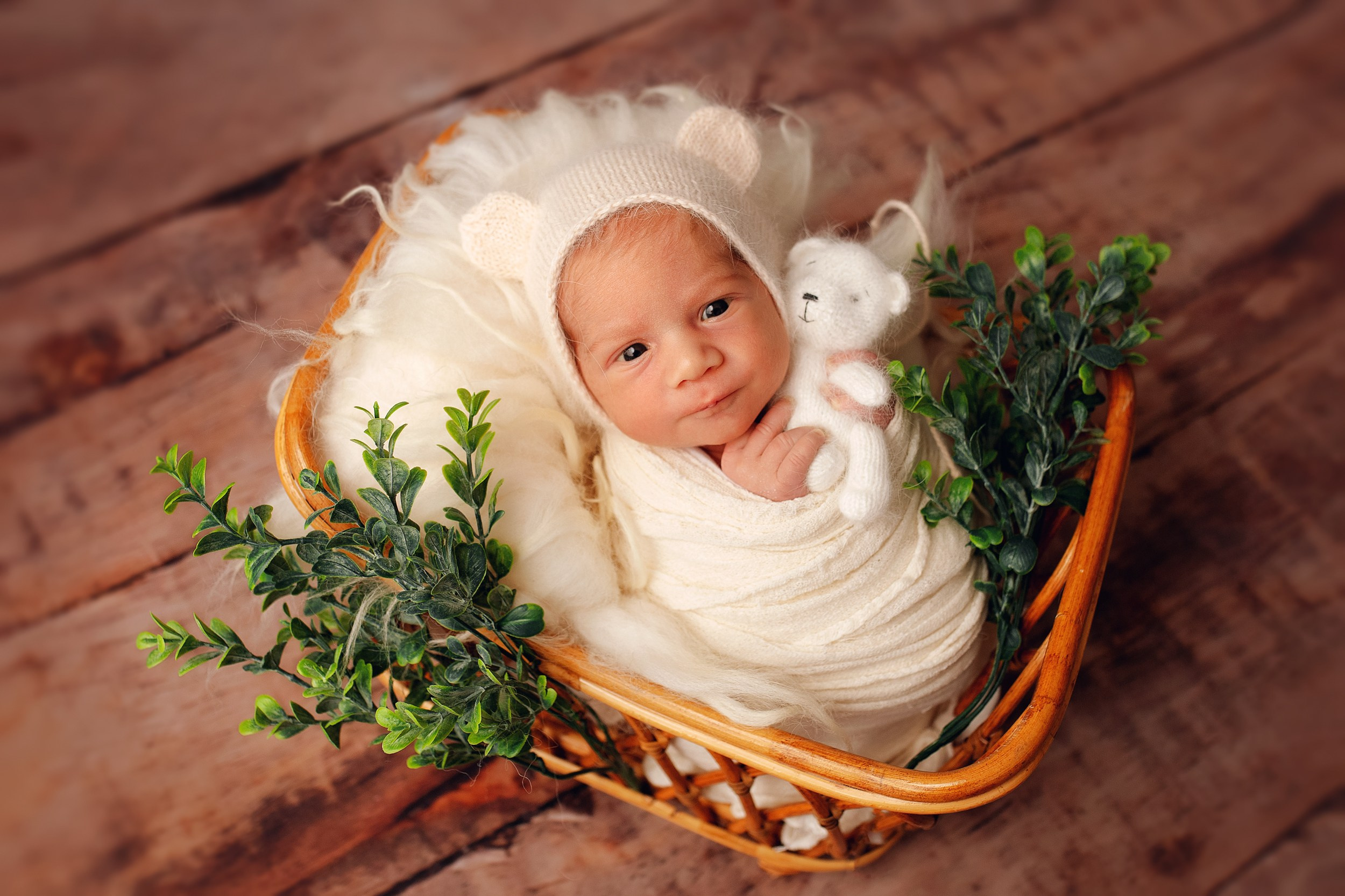 ТИХОН и МИРОН. Фотограф новорожденных Оксана Полевская