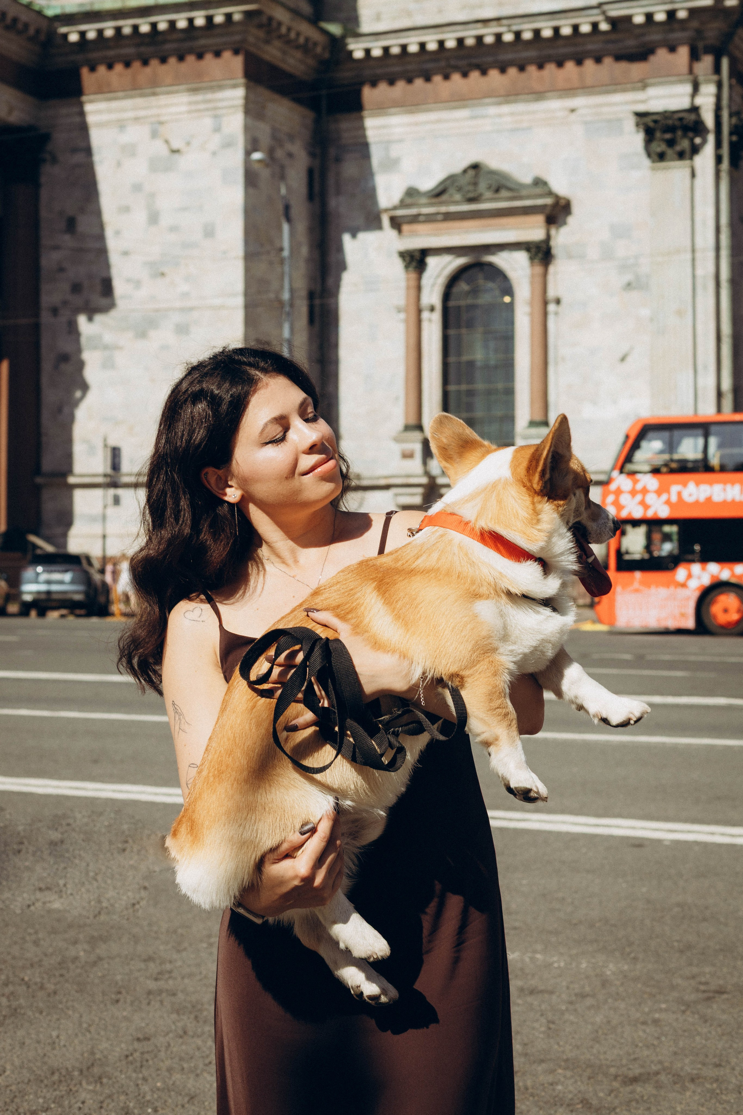 Фотосессия с собакой. Фотограф в Санкт-Петербурге Полина