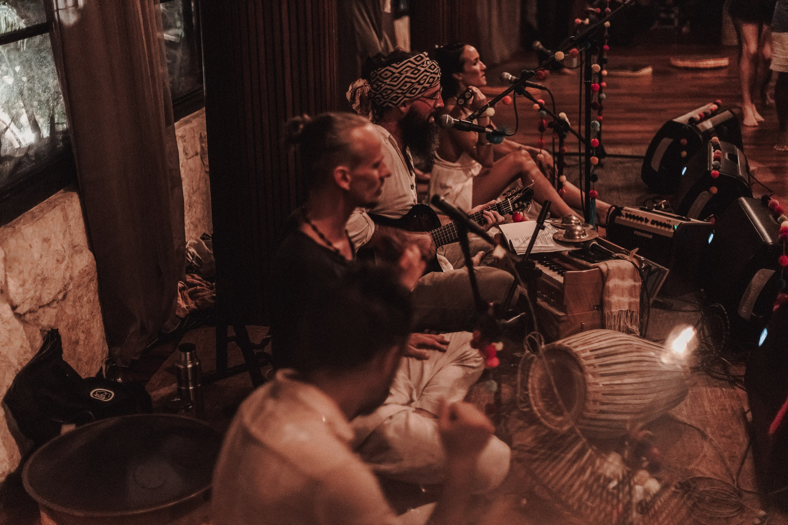 Hanuman Project on Krishna Das's retreat. Мариам Багдасарян