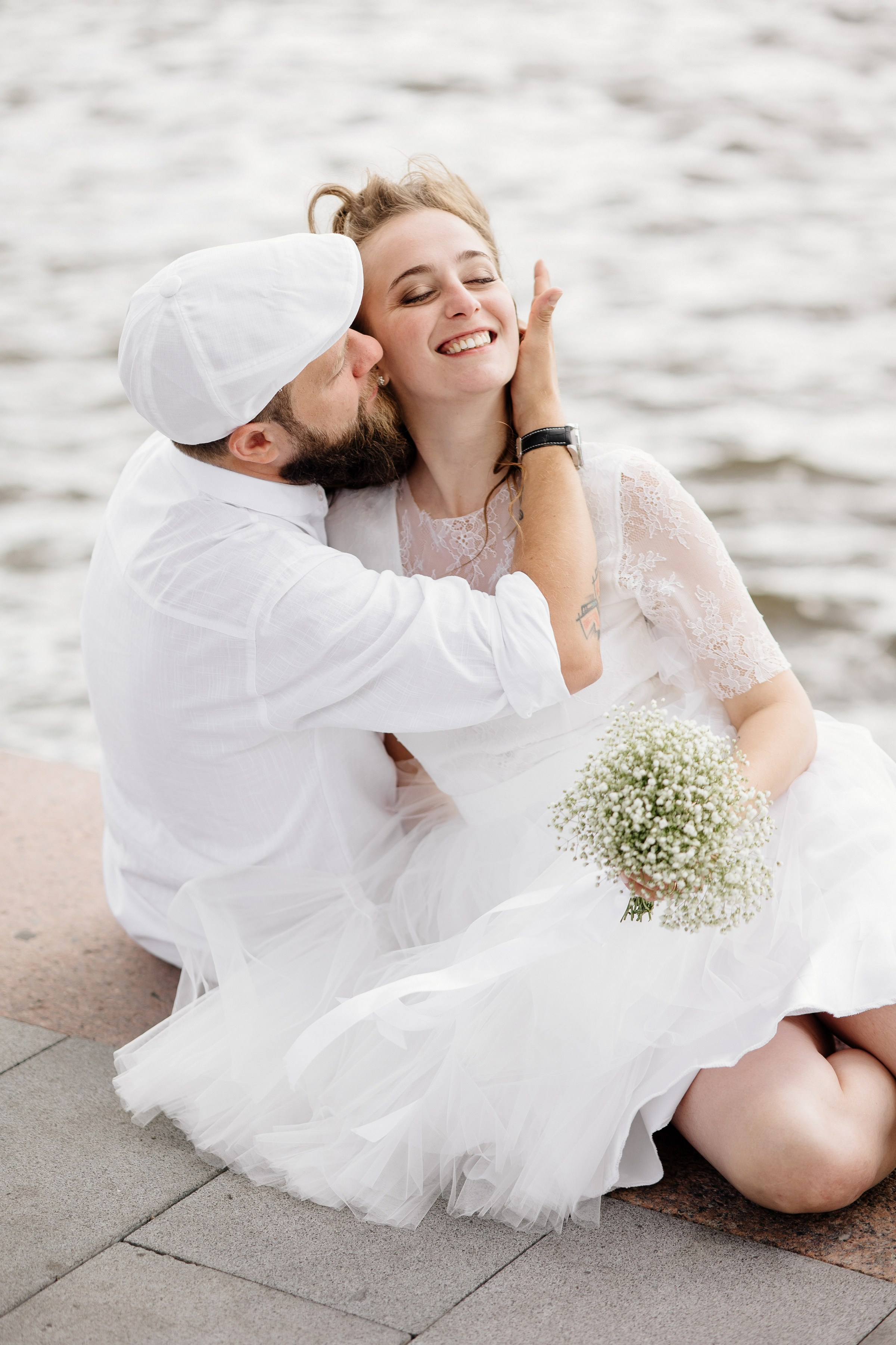 Свадьба на стадионе Спартак Лукойл Арена, свадьба на Северном речном вокзале, свадьба в метро, новые адреса счастья. Свадебный и семейный фотограф Екатерина Иванова