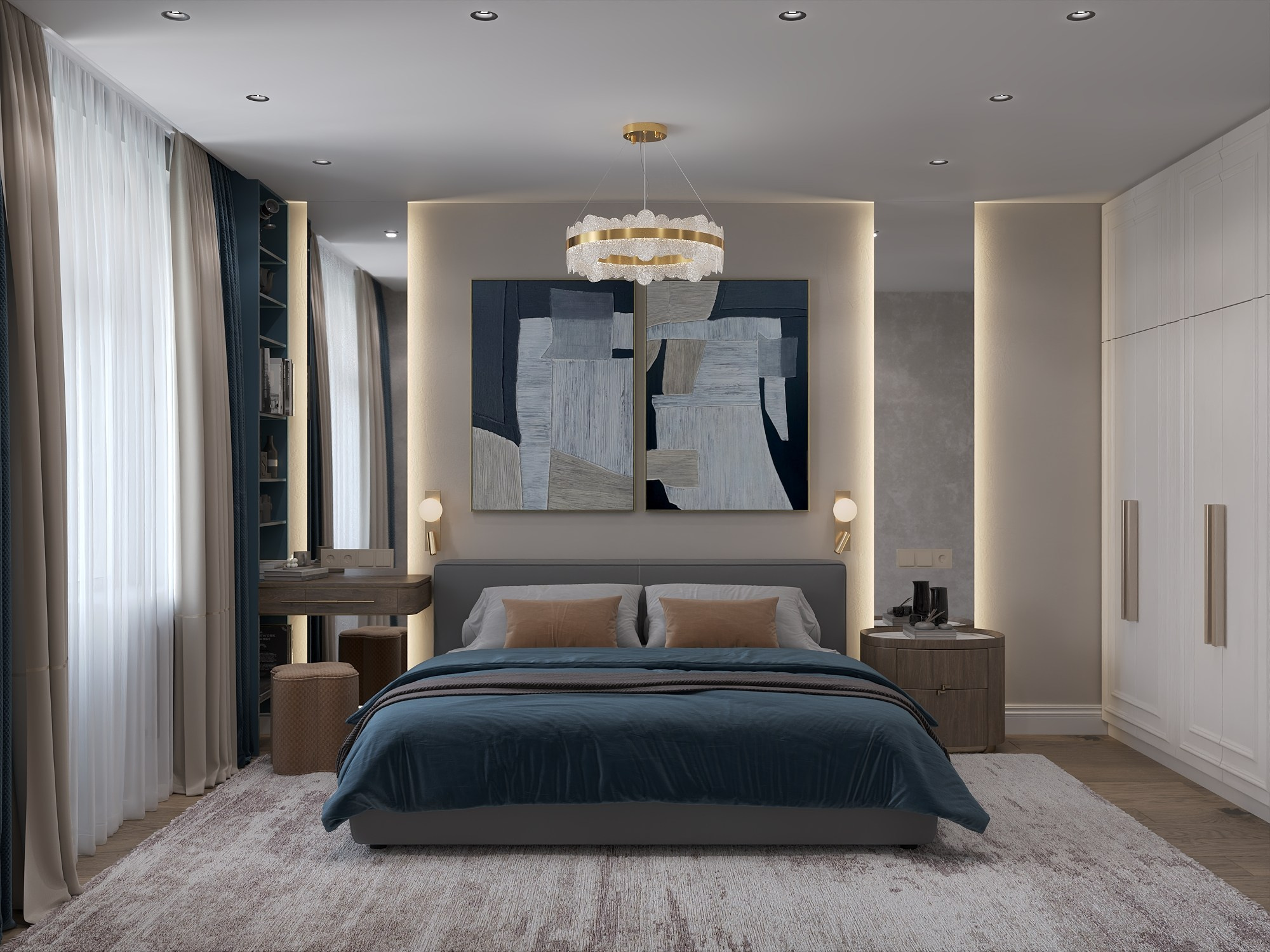 Санкт-Петербург 119 м². БК студия дизайна интерьера