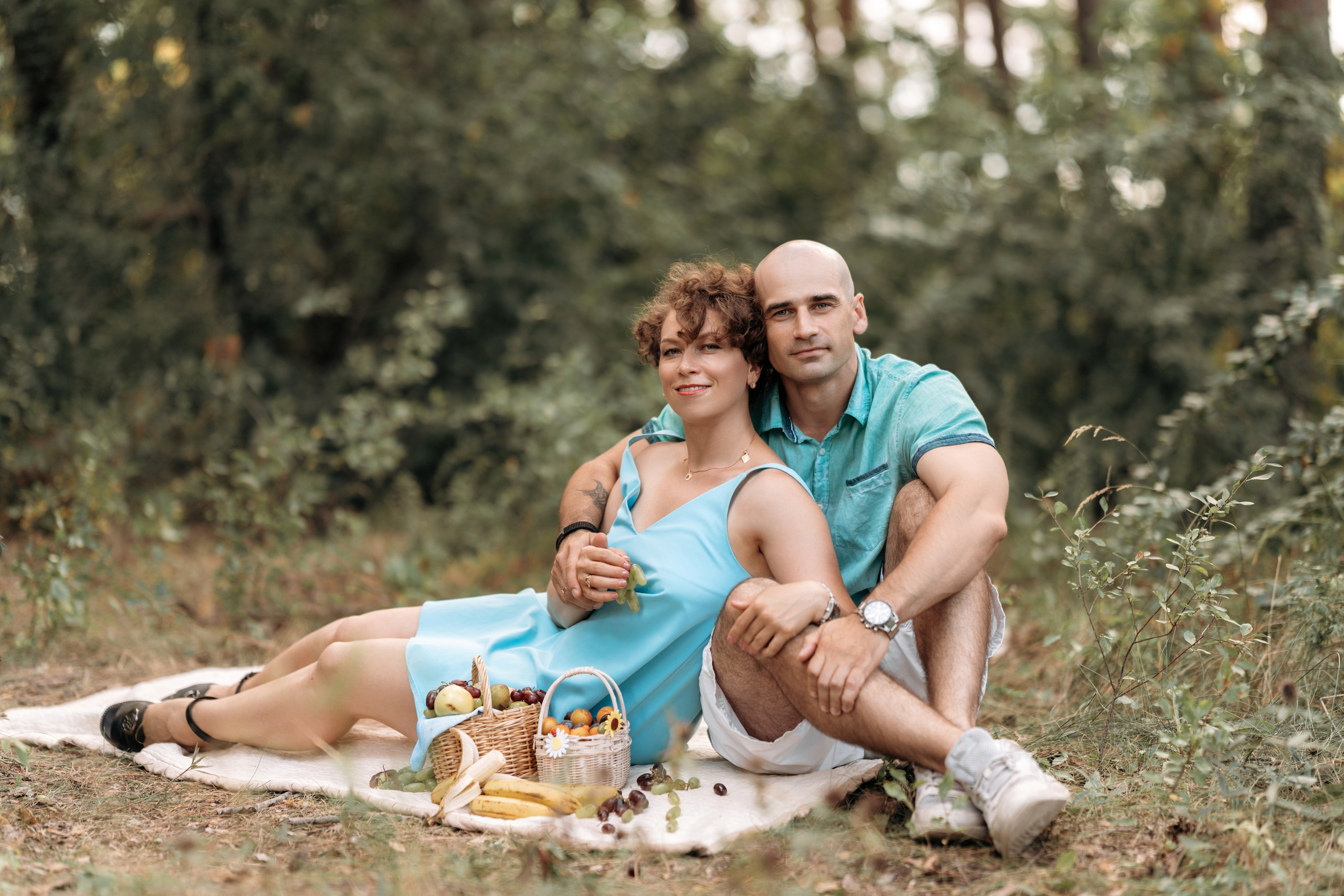 Семья на природе. Семейный и свадебный фотограф в Ульяновске Арина Авдеева