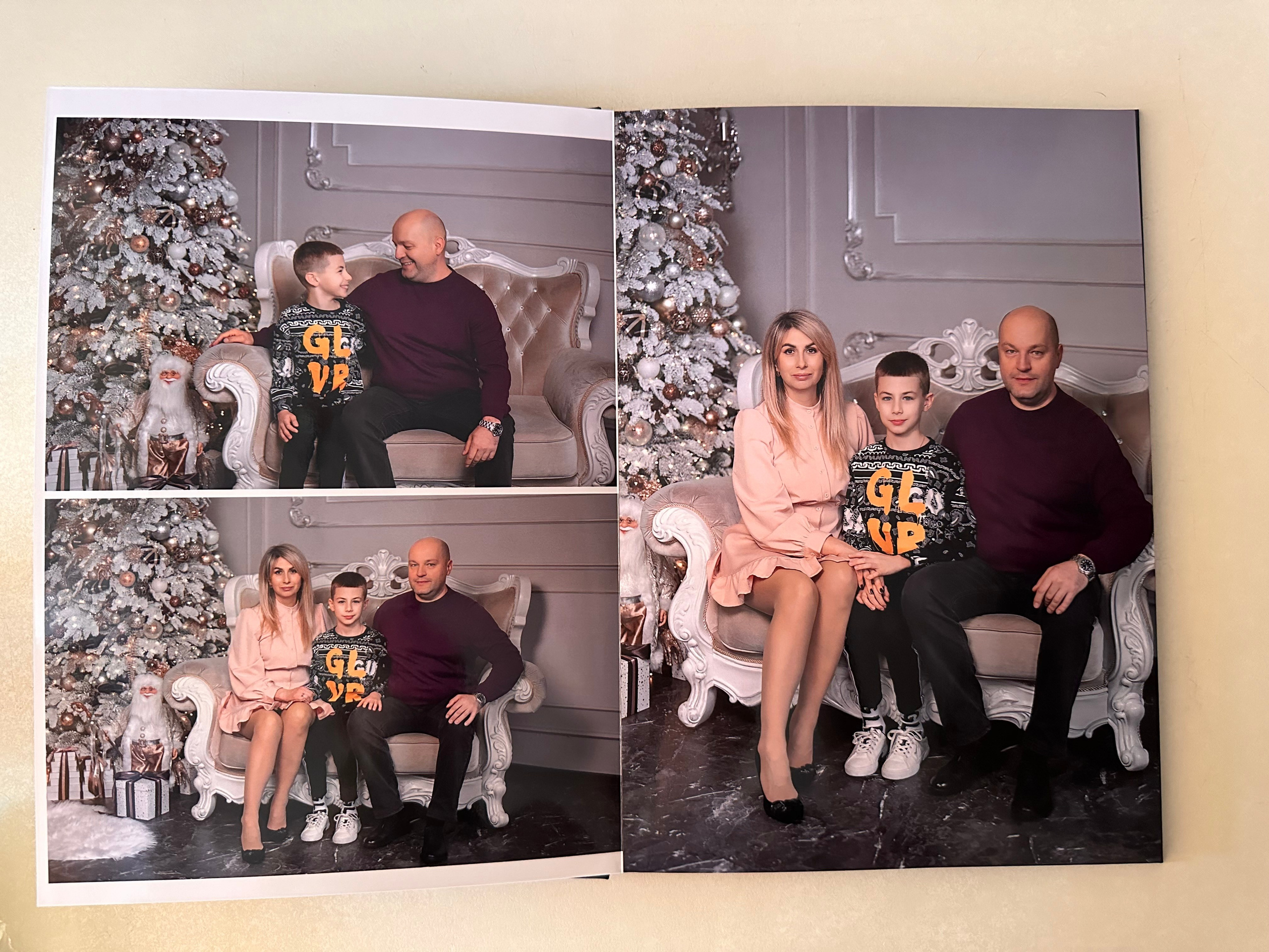 Книга семейная новогодняя 21*30. Фотограф г. Пенза — Светлана Зойкина