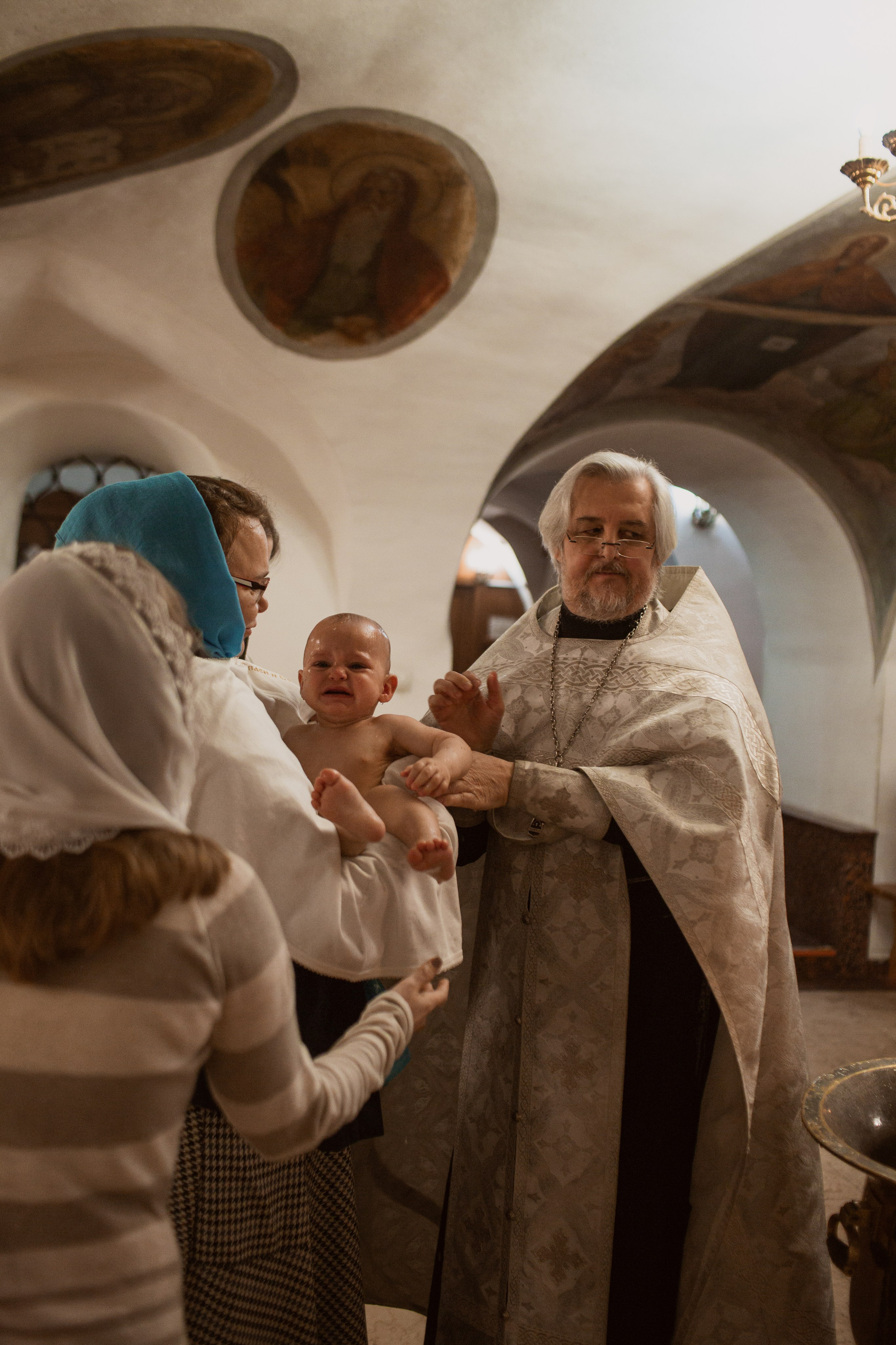 Крещение Андрея. Свадебный и Семейный фотограф в Москве Александра Вайпер
