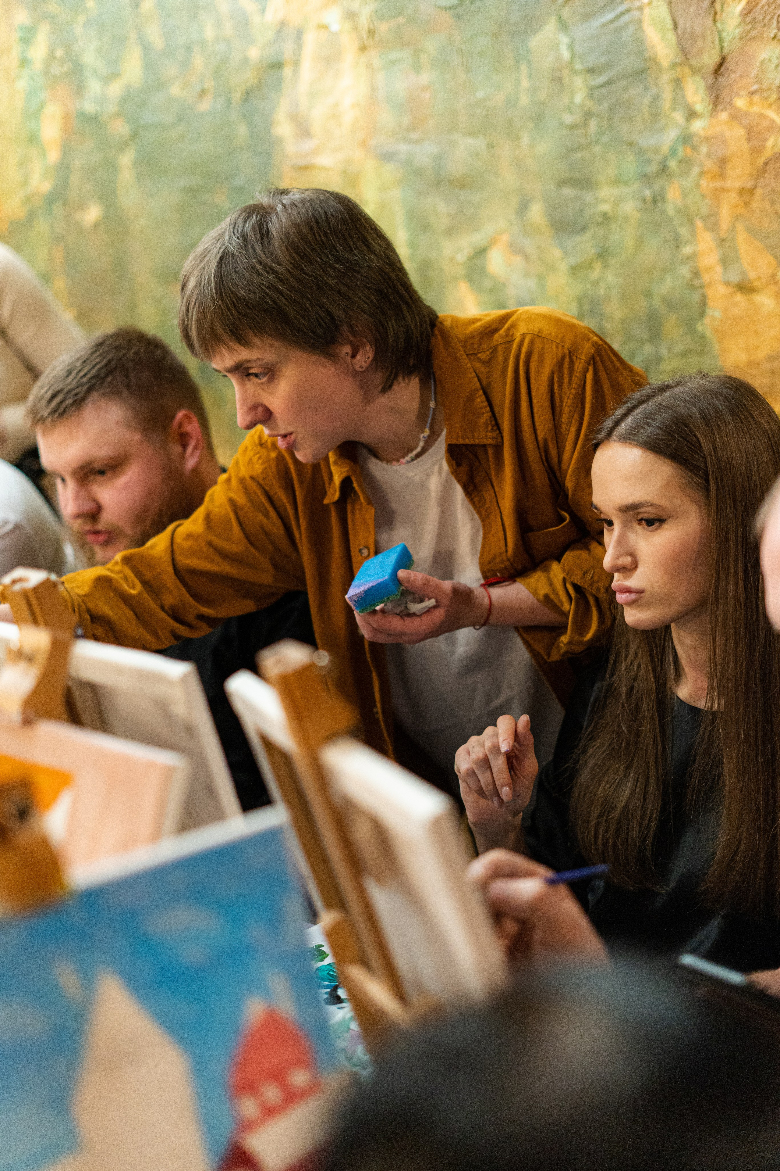 Корпоратив Teach Me Art 2. Портретный фотограф в Москве и Санкт-Петербурге Арина Чех