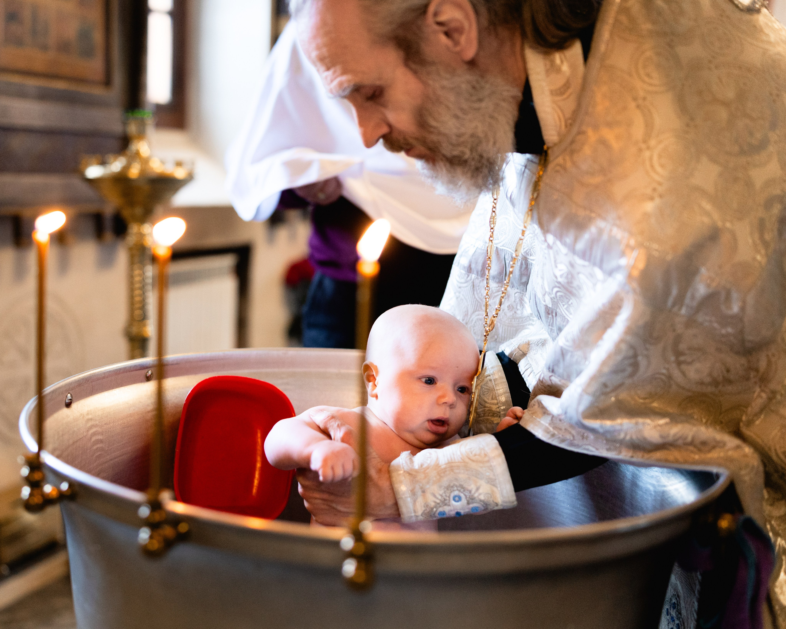 Крещение Святослава. Уникальный фотограф на крещение и венчание. Москва