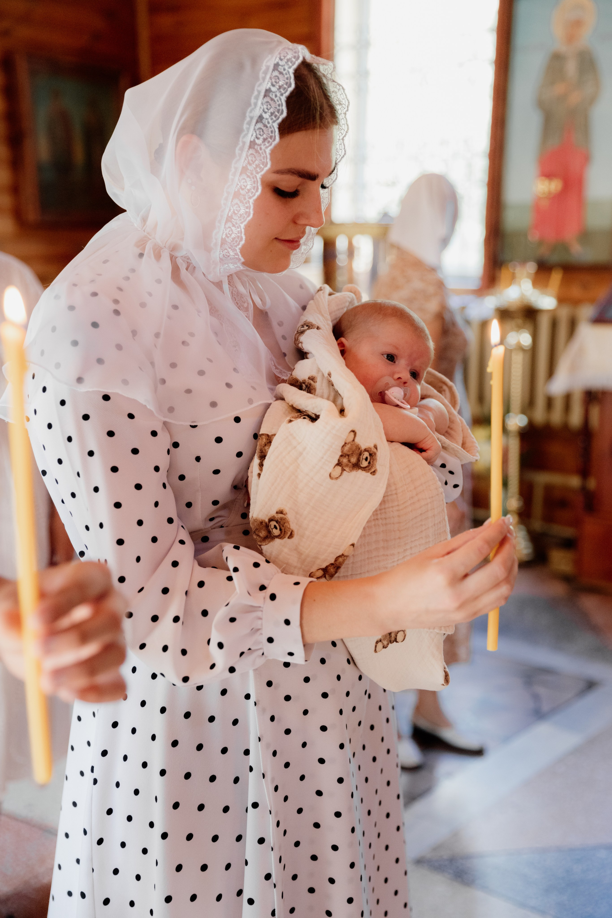 Крещение Таисии. Семейный фотограф документалист в Пензе Лопатинская Татья